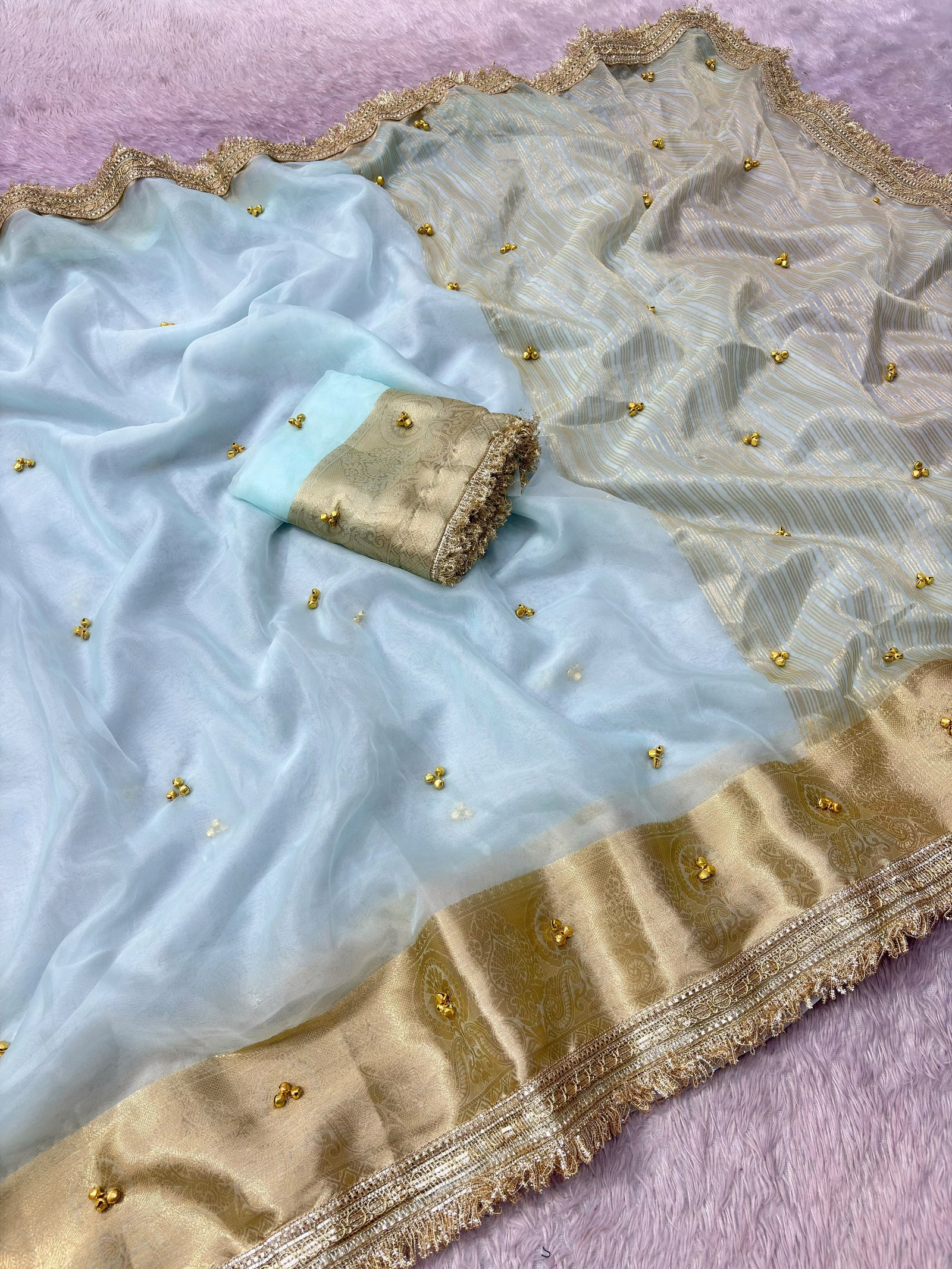 Ghungroo Wala Trending Saree image 3