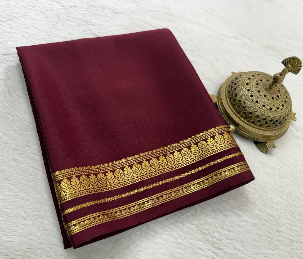 11 Pure Mysore Silk Sarees image 9