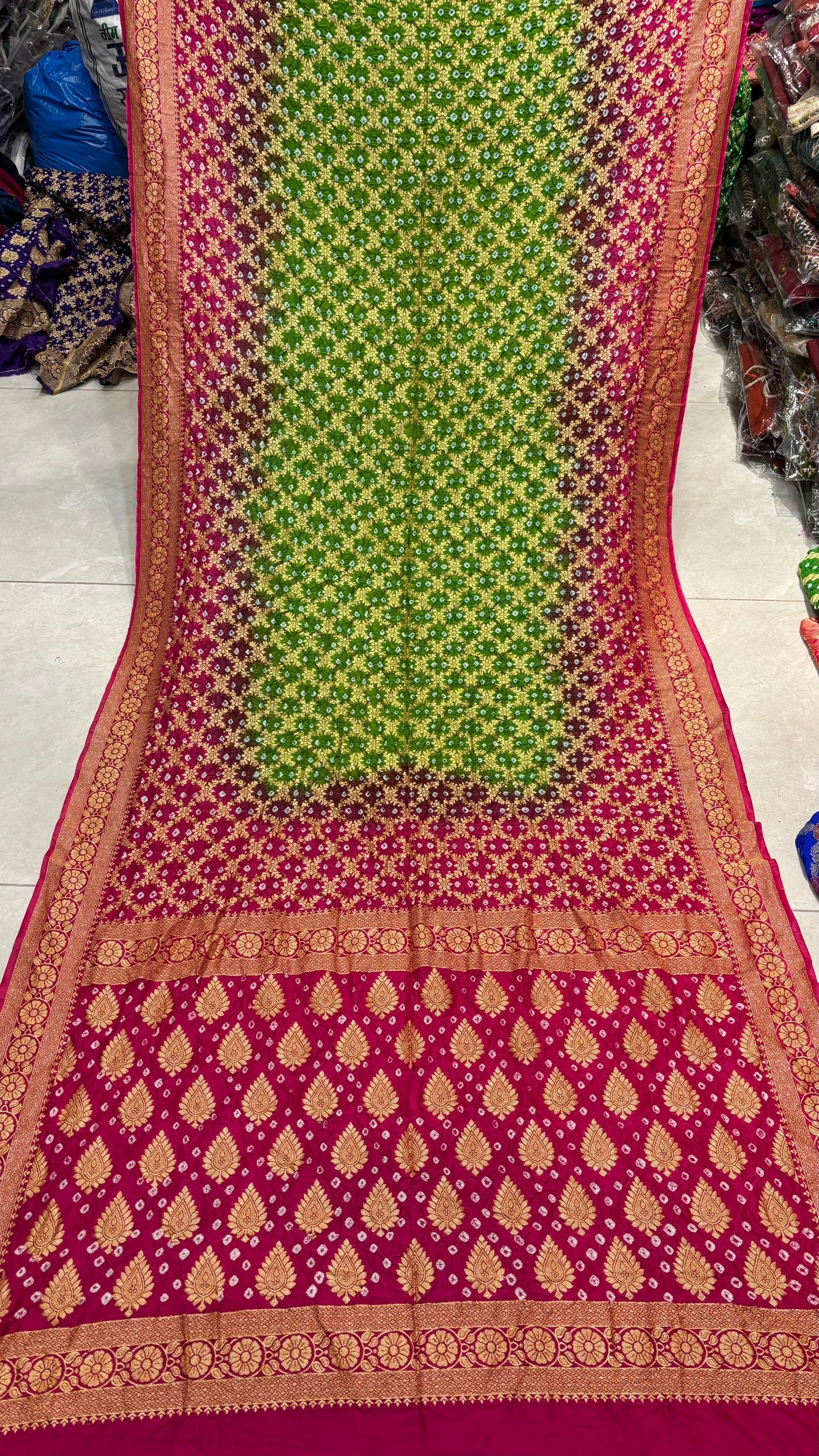 BANDHANI SAREE DESIGN 5 image 2