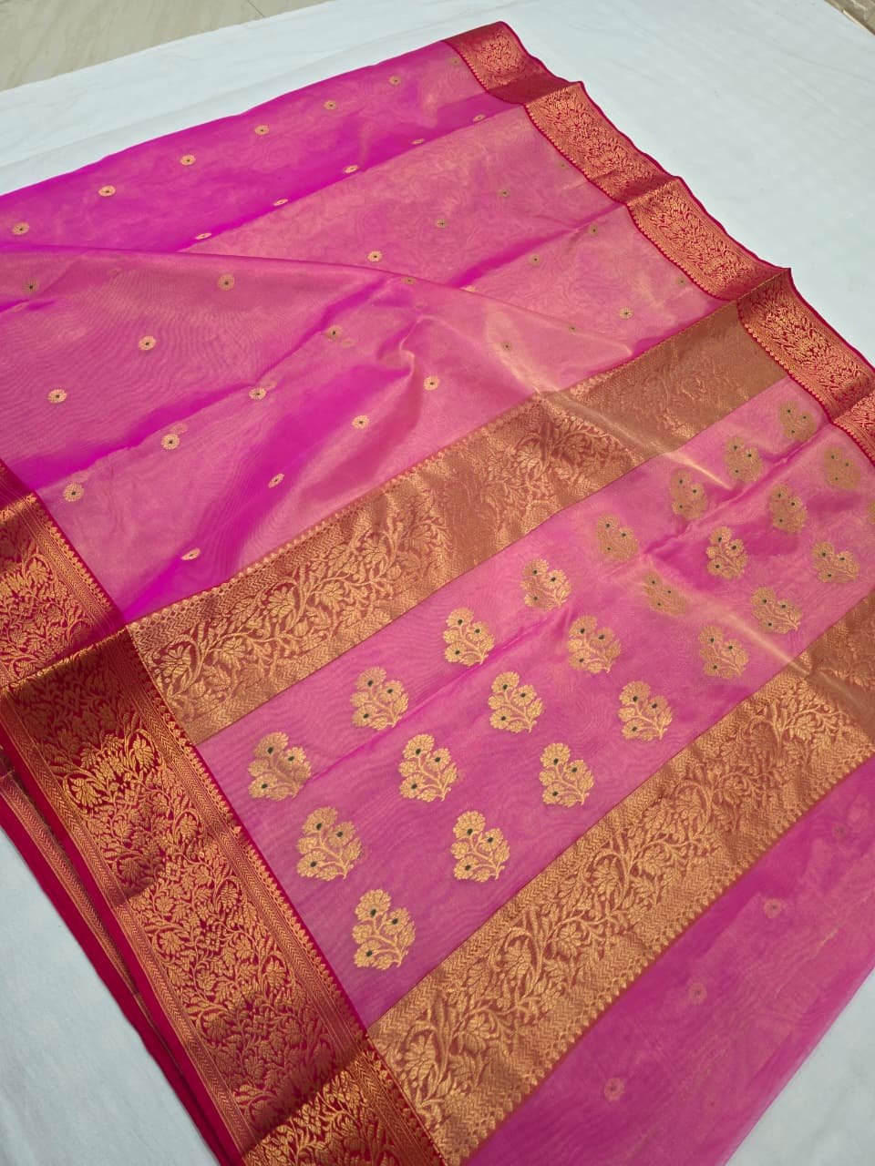 24 Silk Katan Saree Tissue