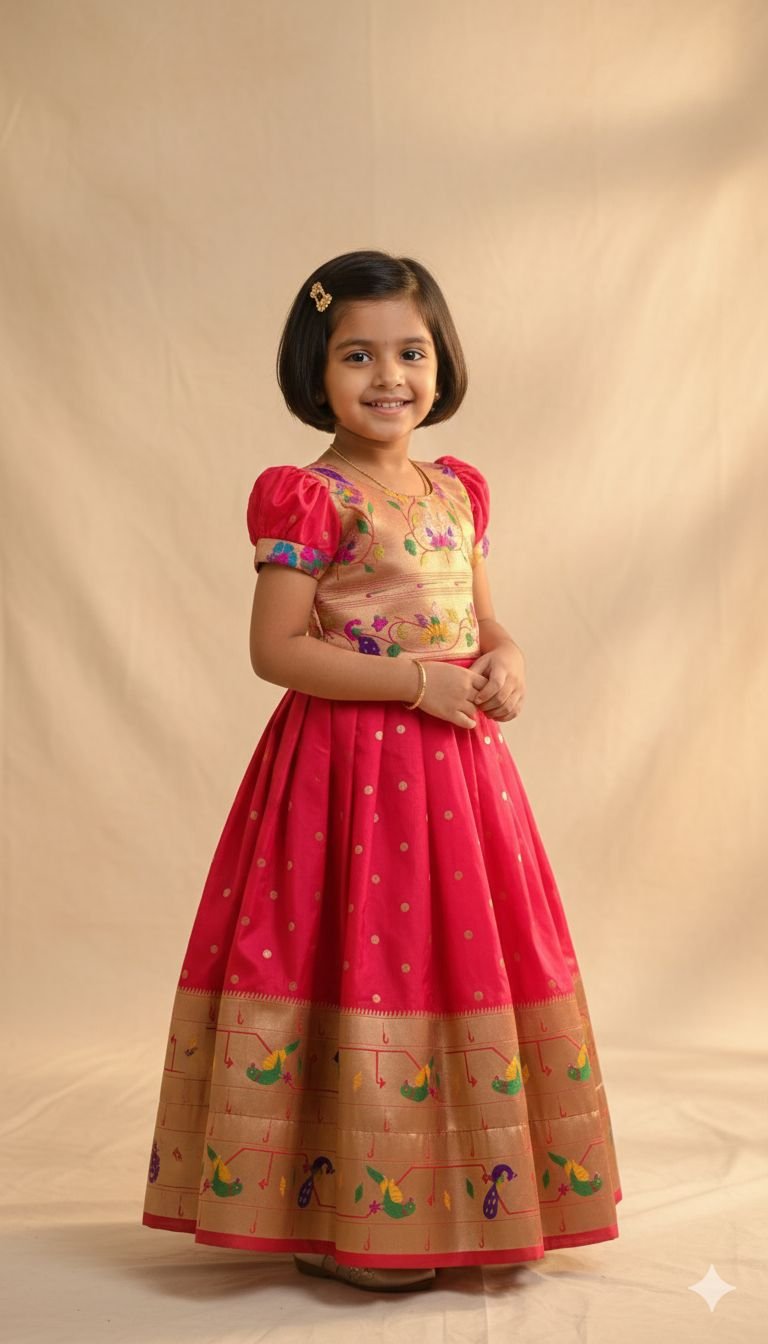 1 Paithani Gown