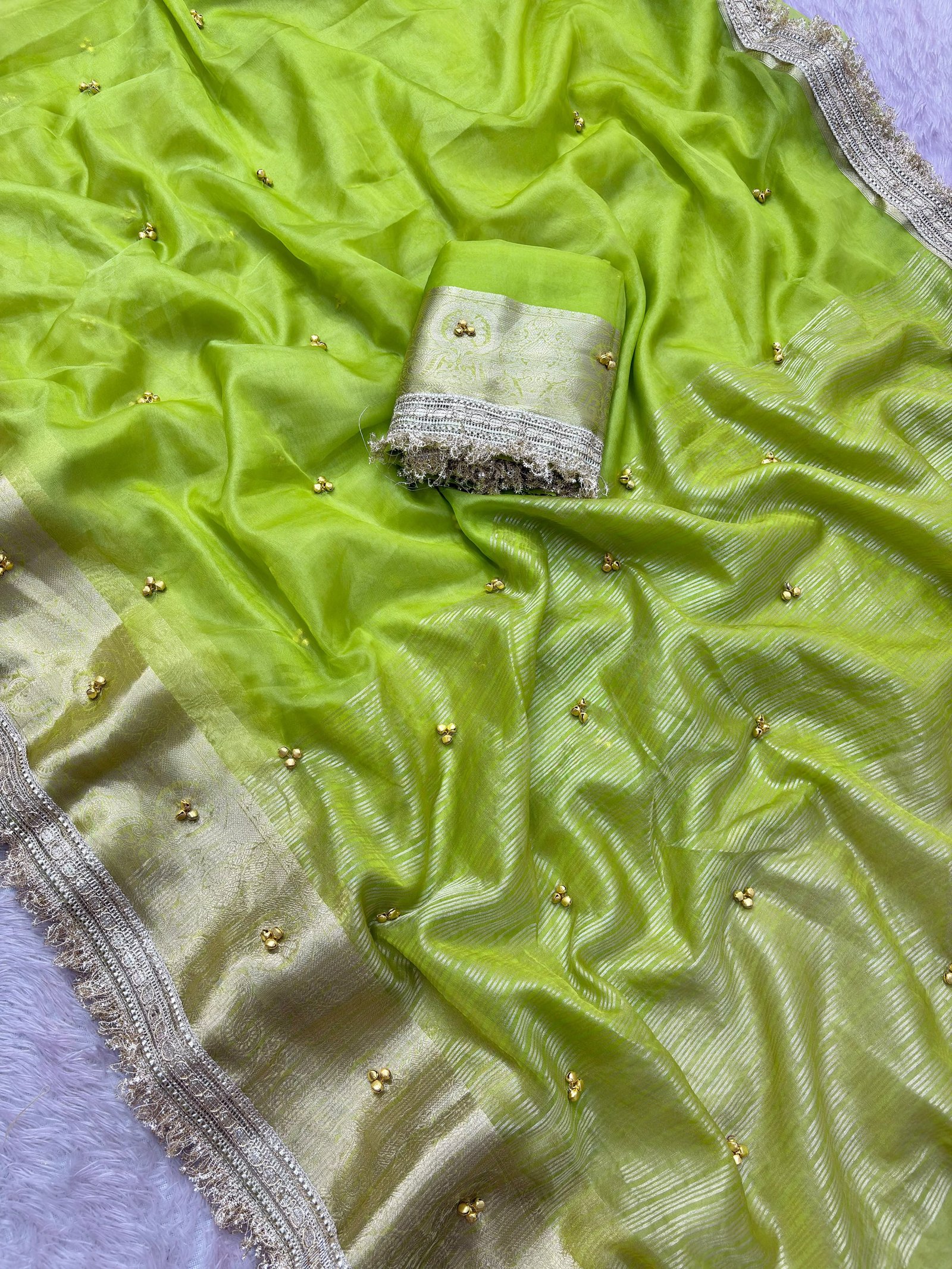 Ghungroo Wala Trending Saree image 9