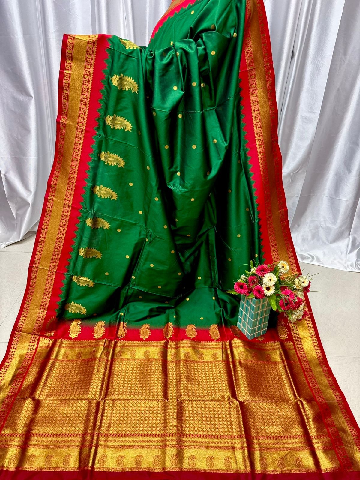 Bentex Kanjivaram Paithani image 5