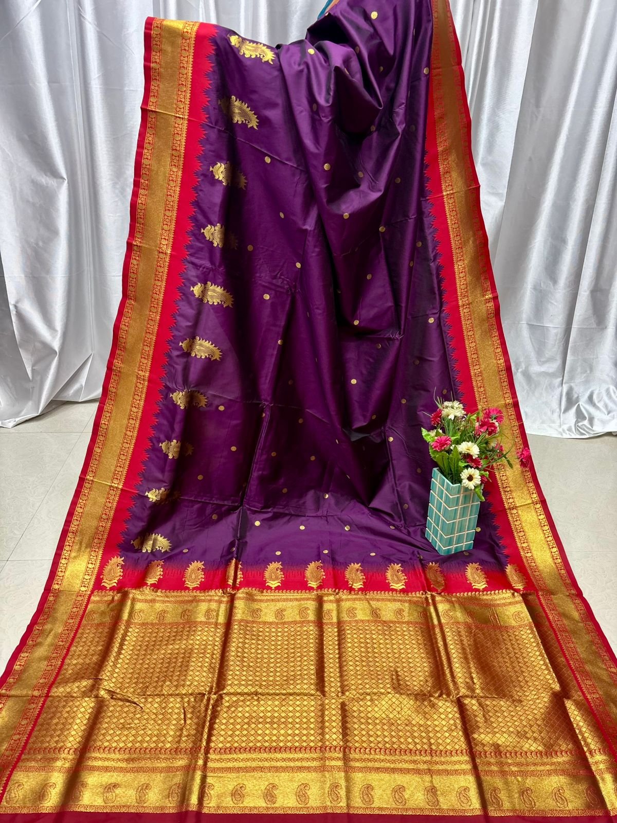 Bentex Kanjivaram Paithani image 15