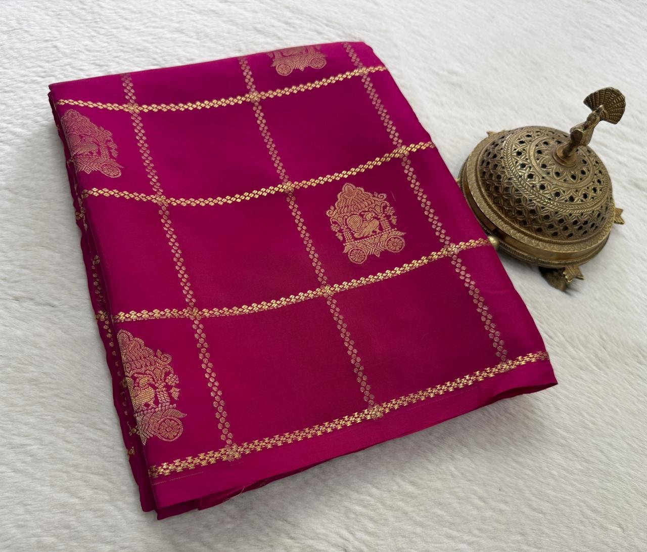 9 Pure Mysore Silk Sarees image 14