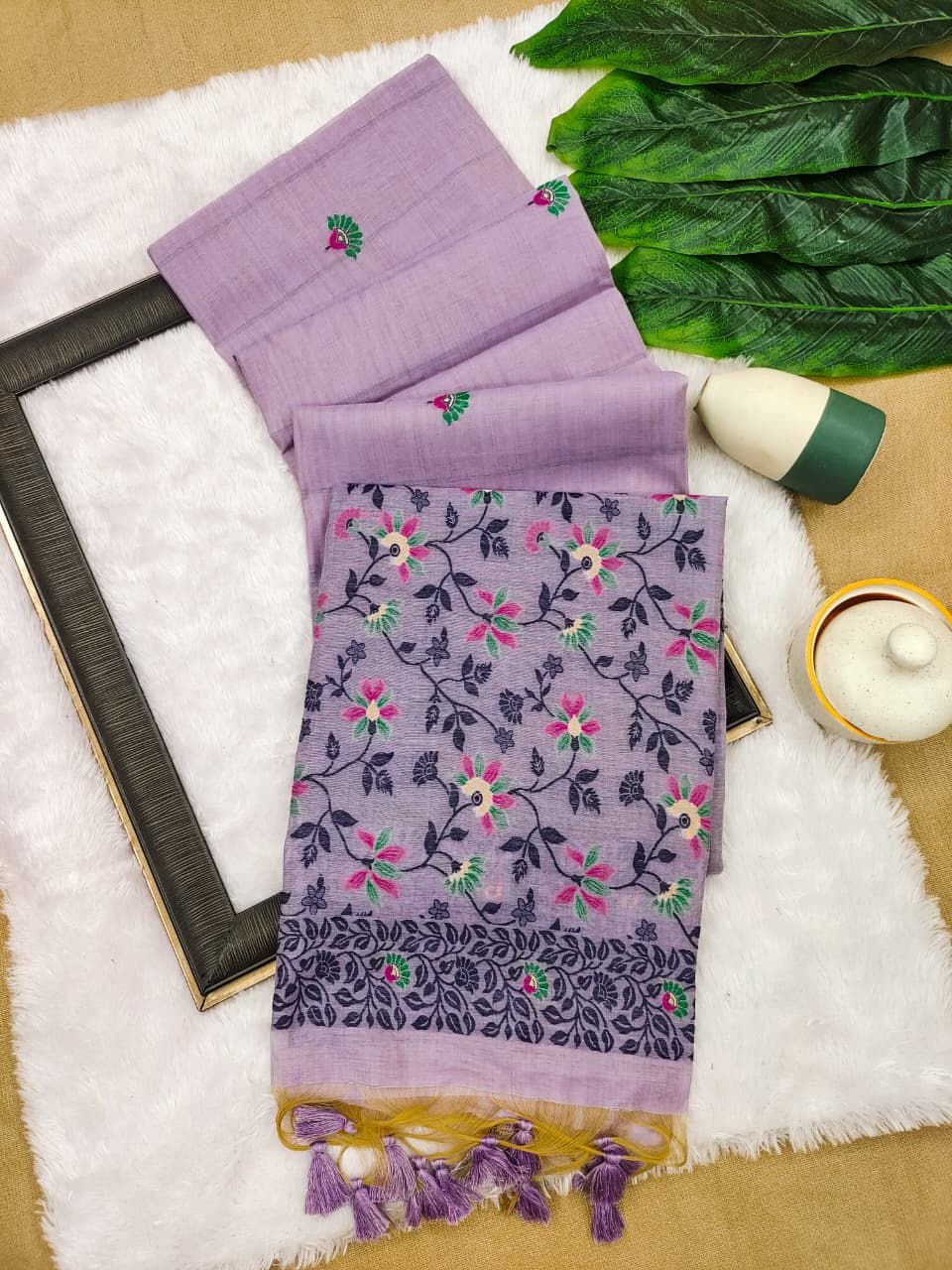 Premium Chanderi Cotton Saree image 10