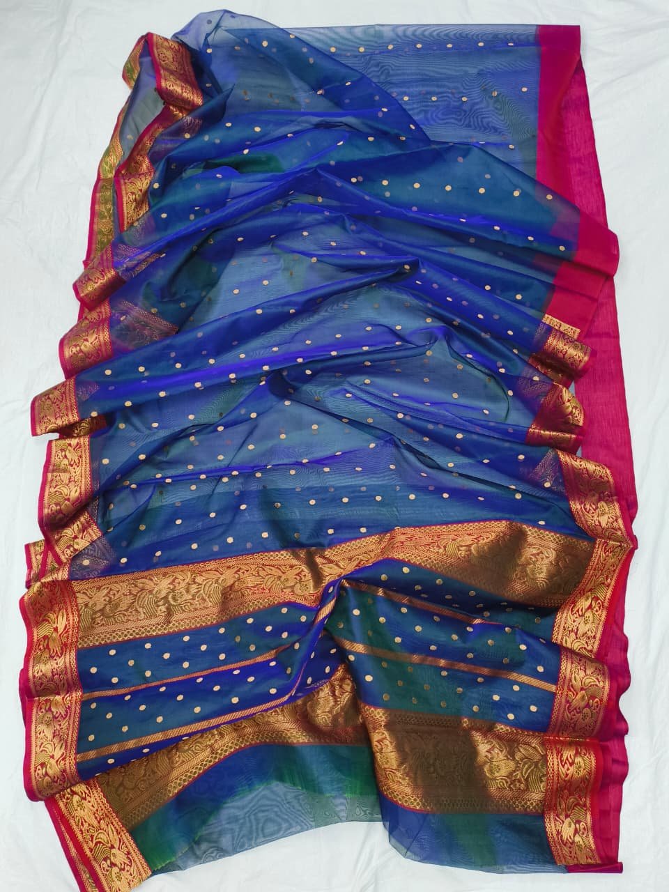 23 Silk Katan Saree image 3