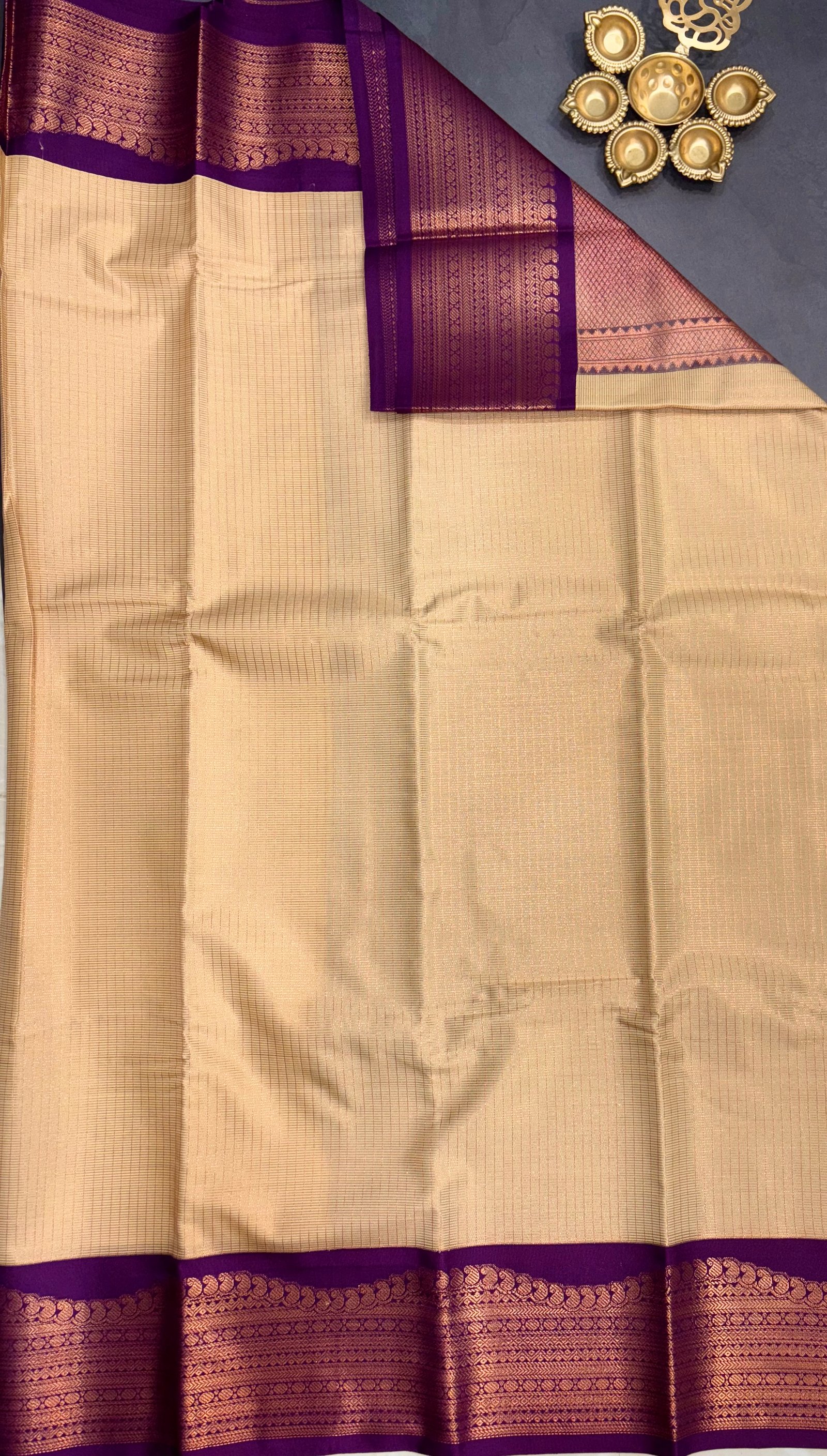 2 Korvai Kanchi Semi Silk Sarees image 20