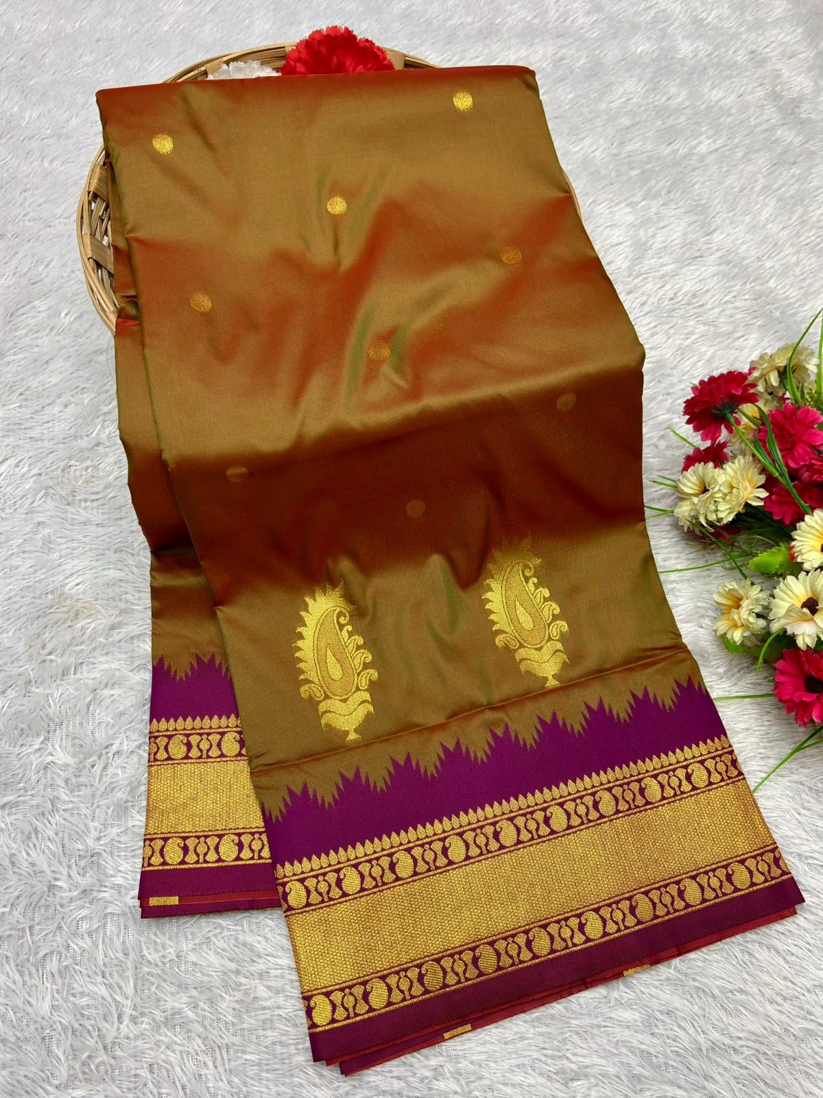 Bentex Kanjivaram Paithani image 9