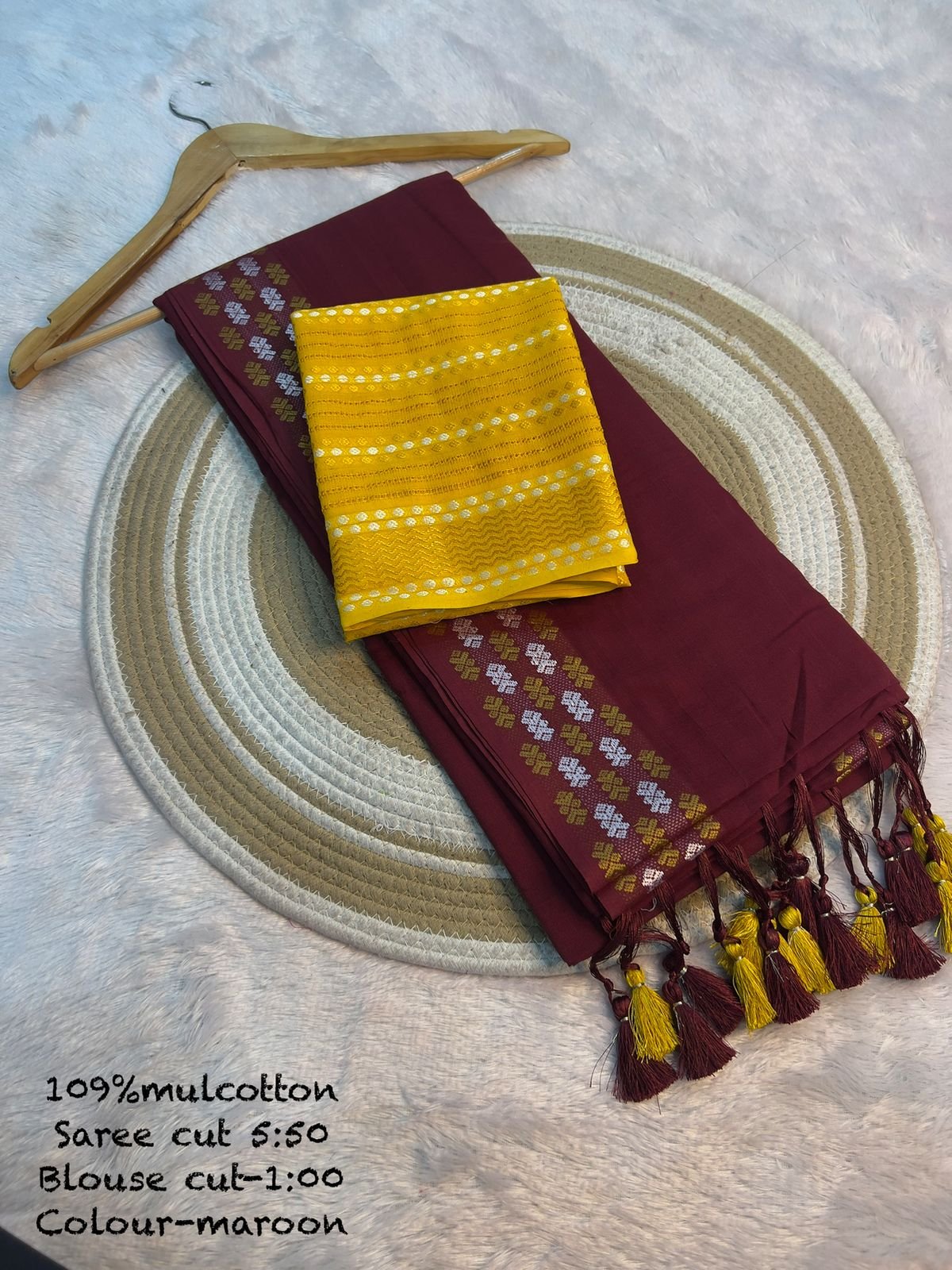 Mul Cotton Saree ILF750-2-1699 image 6
