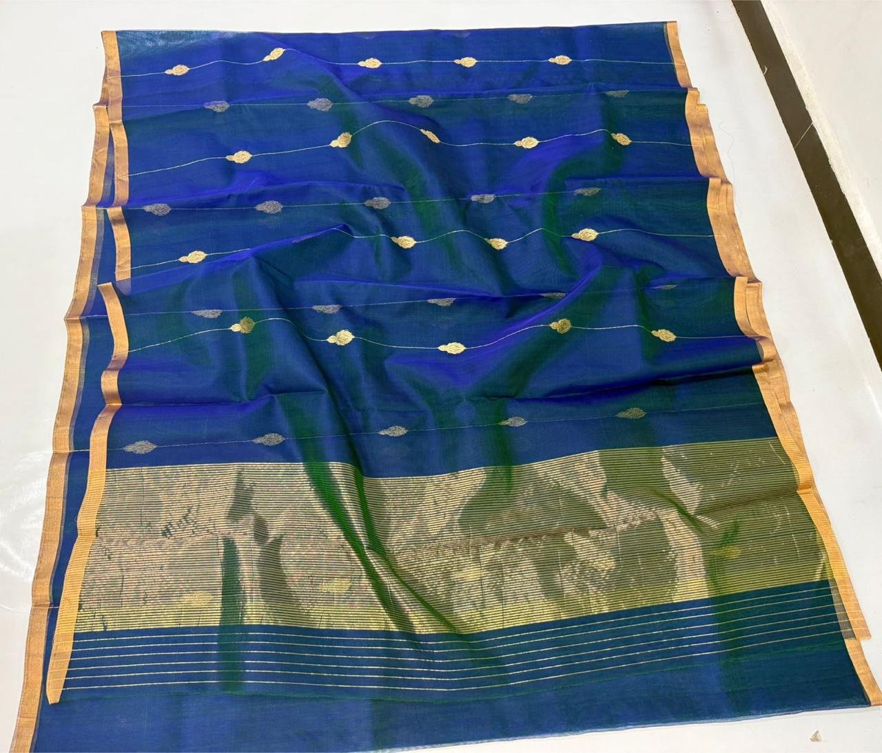 20 Silk Katan Saree image 7