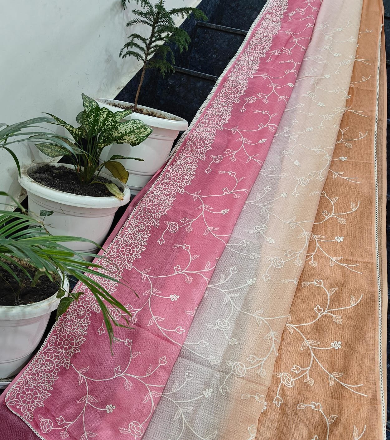 11 Kota Doria Saree  Shaded image 6