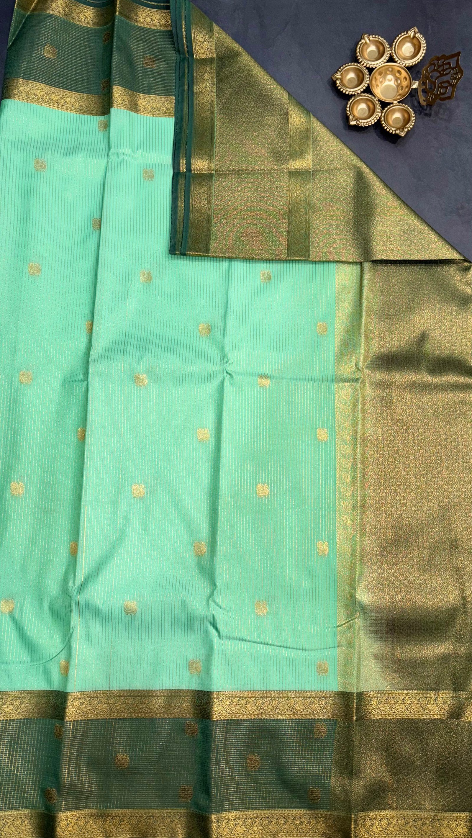 3 Korvai Kanchi Semi Silk Sarees image 18