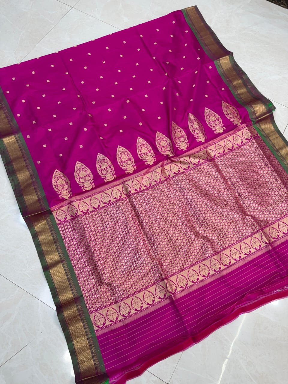 Rajmata Paithani Pure Sarees image 7