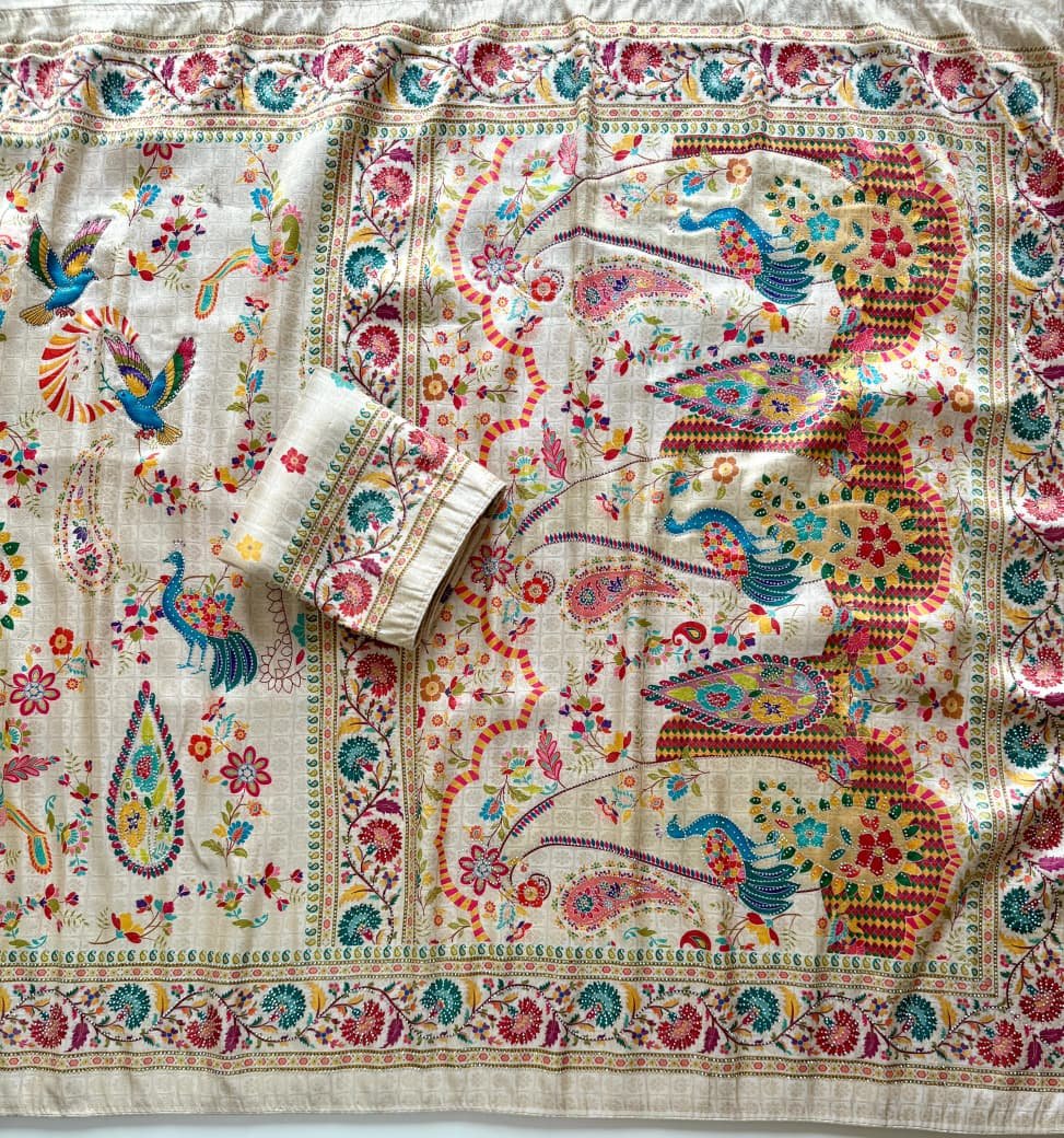 Pure Nylon Viscose Softy Silk Saree image 8