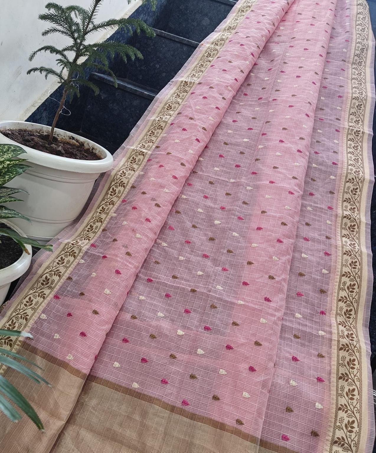 3 Kota Doria Saree image 5
