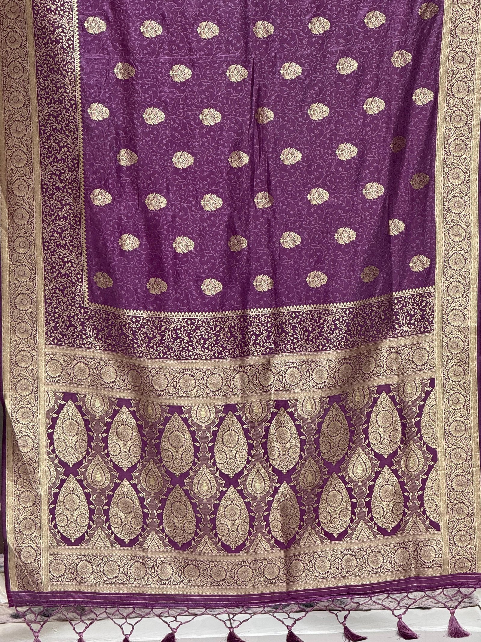 2 Banarasi Semi Silk image 6