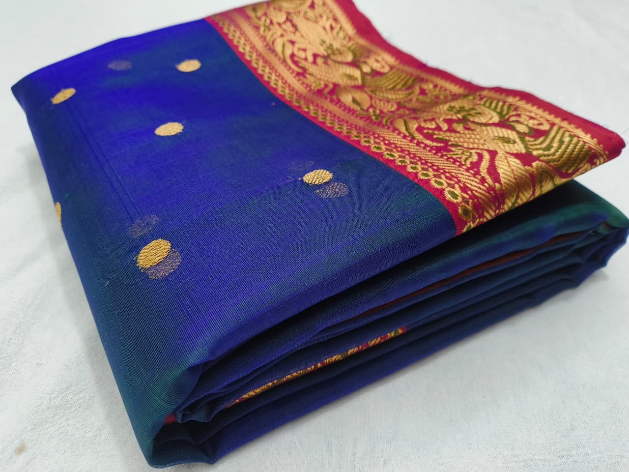 23 Silk Katan Saree image 11
