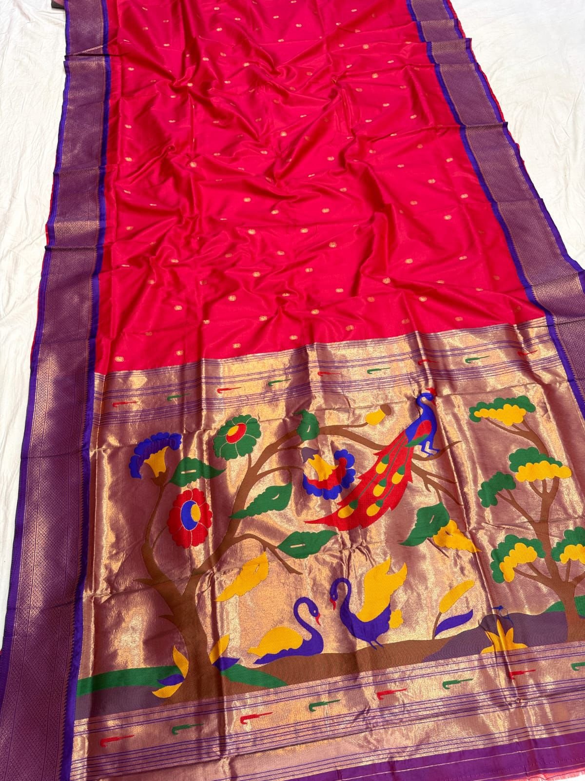 Fancy Pallu Paithani image 6