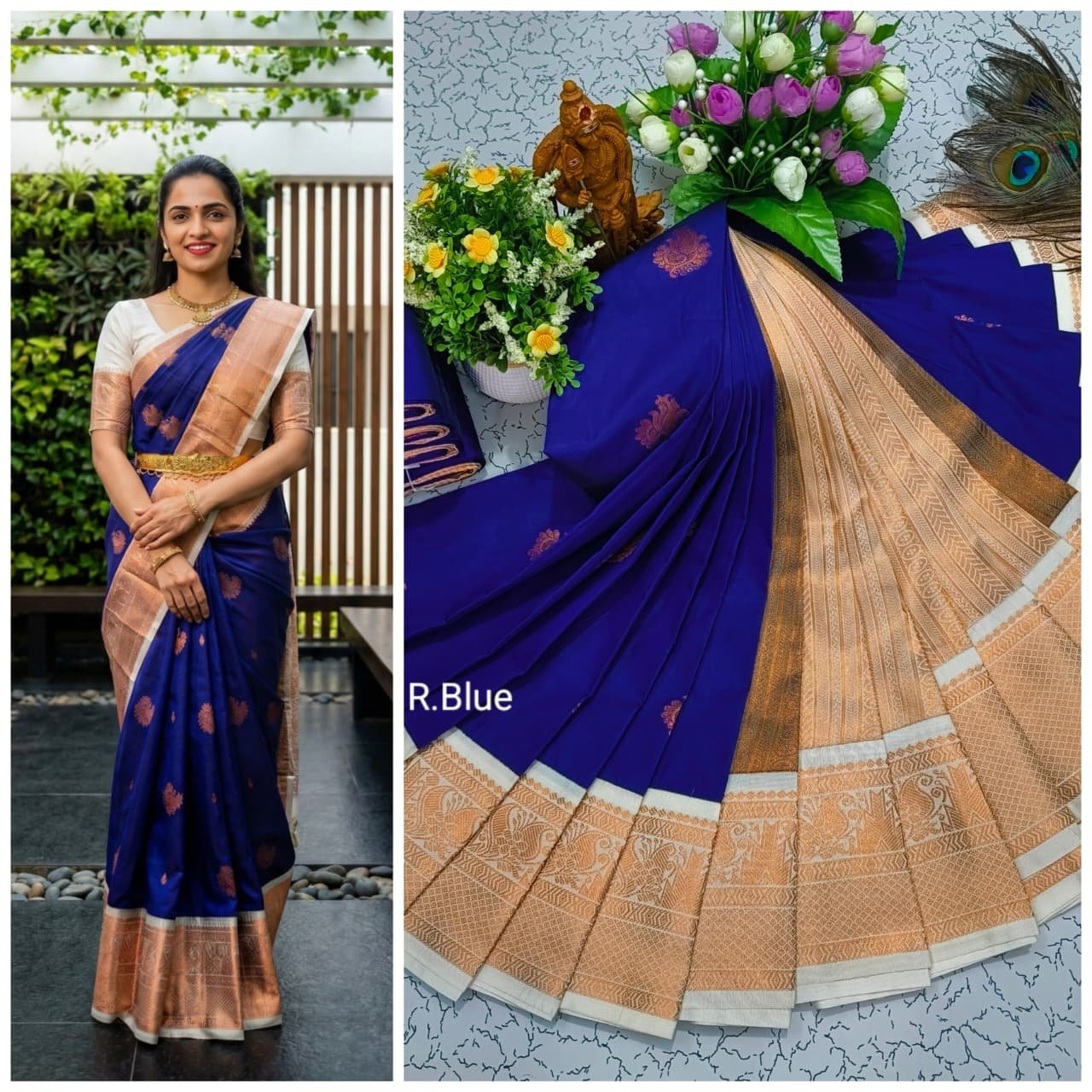 Korvai Kottanji Tana Semi Silk Saree image 36