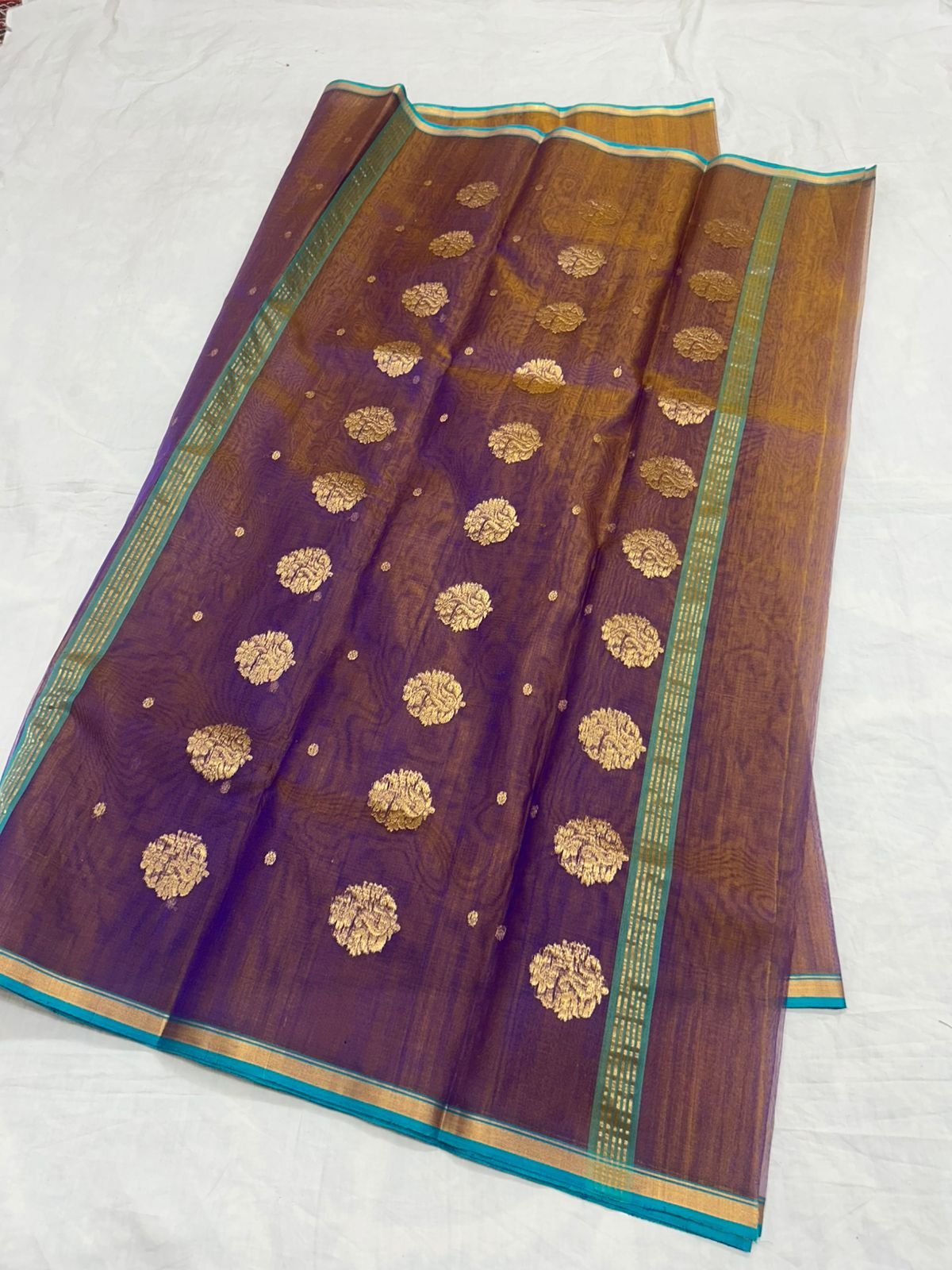 7 Silk Katan Saree image 2