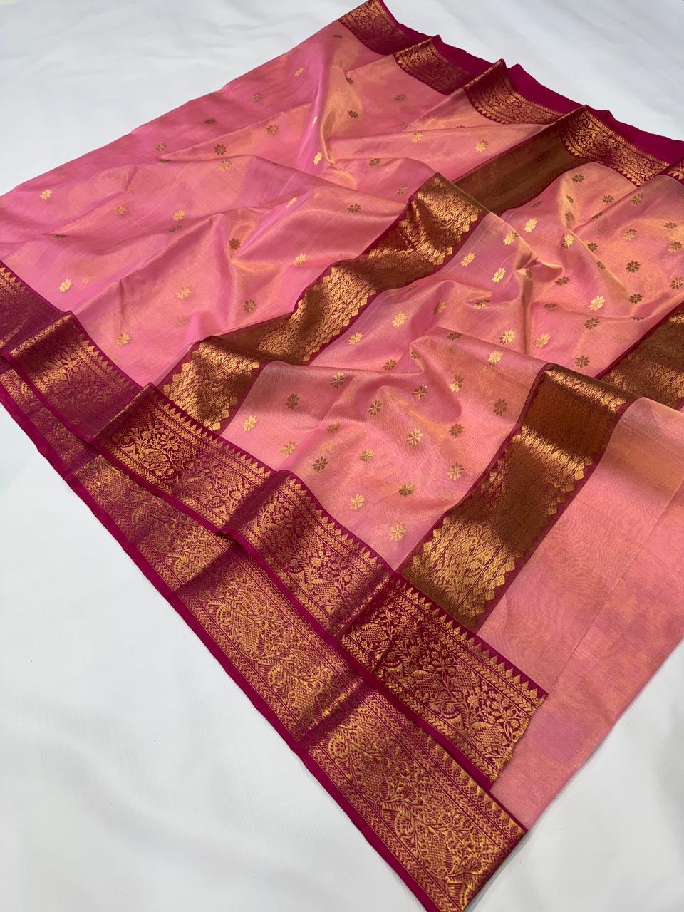 Silk Katan Saree Tissue image 2