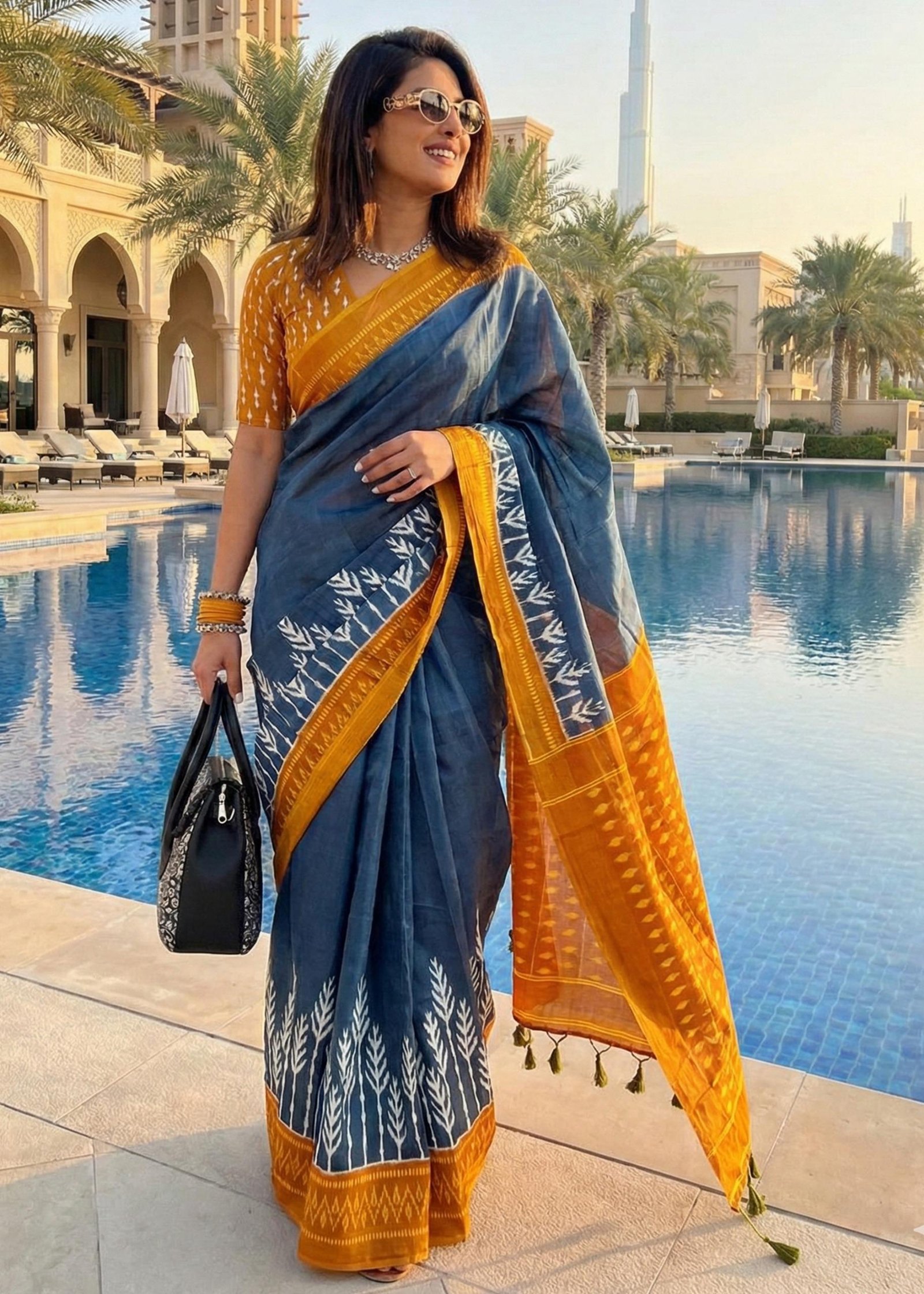 Soft Pure Cotton Sarees image 2