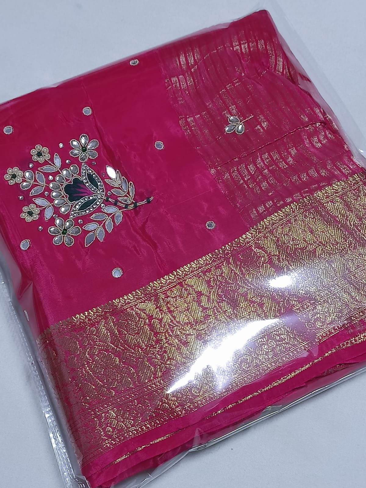H.O Fabric Saree image 9