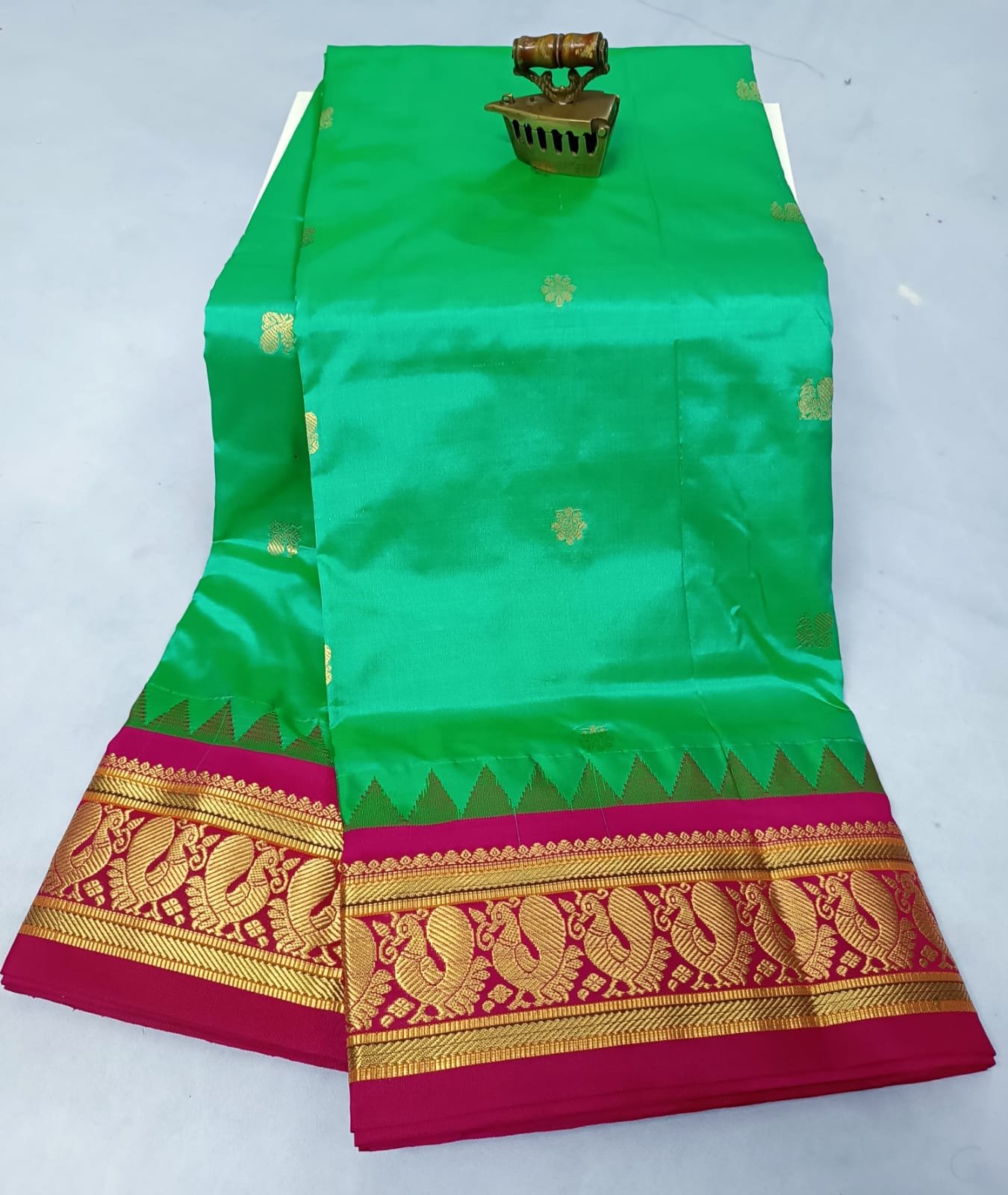 Swamini Gadwal Pure Silk image 16