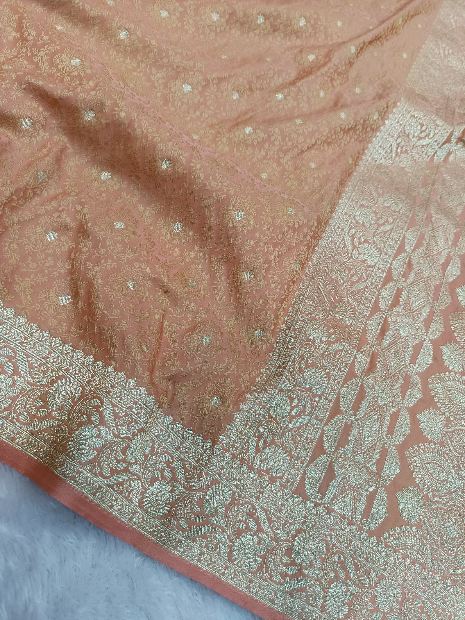 Banarasi mashru katan silk image 2