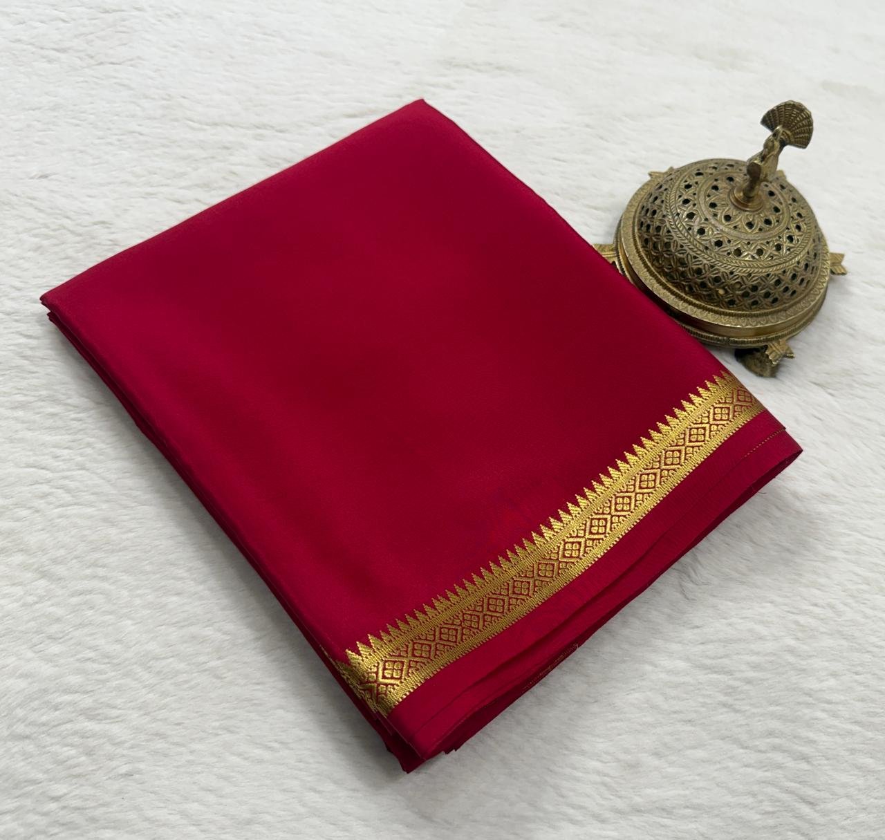Pure Mysore Silk Sarees image 9