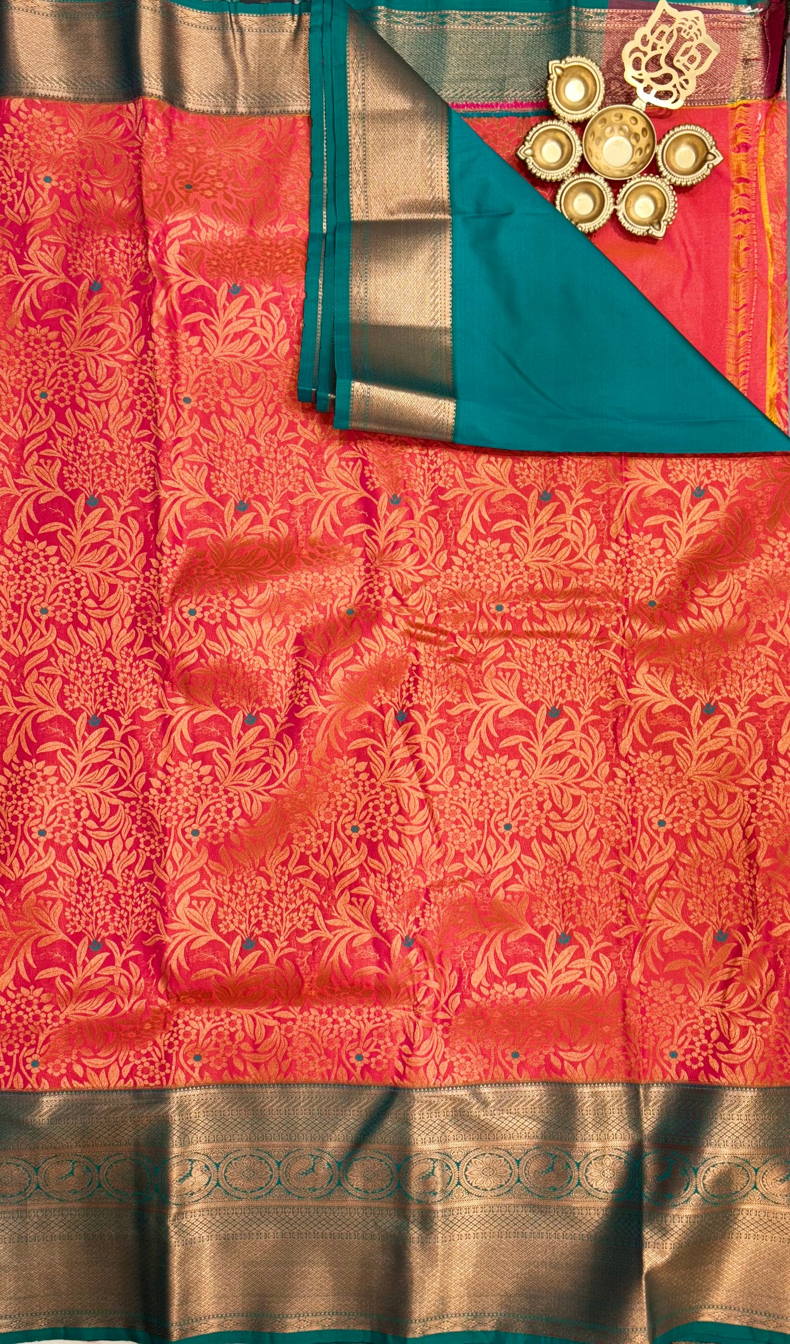 5 Korvai Kanchi Semi Silk Sarees image 2