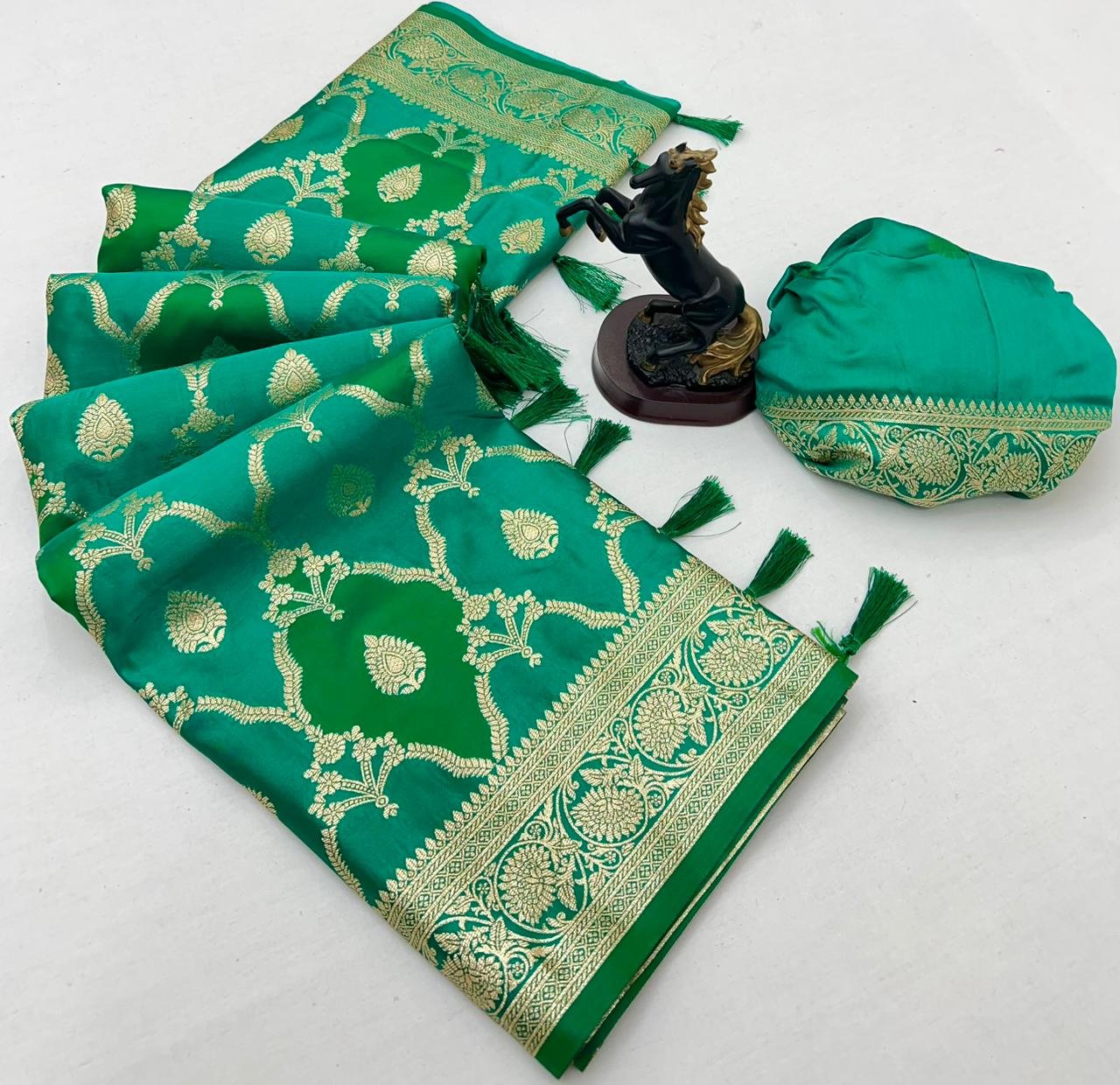 Banarasi Satin Mashroo Silk image 8