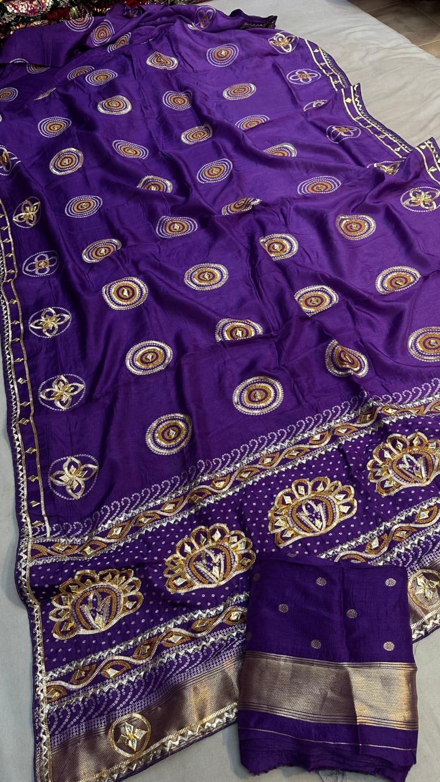 Fabric Pure Moonga Silk Jari Saree image 6