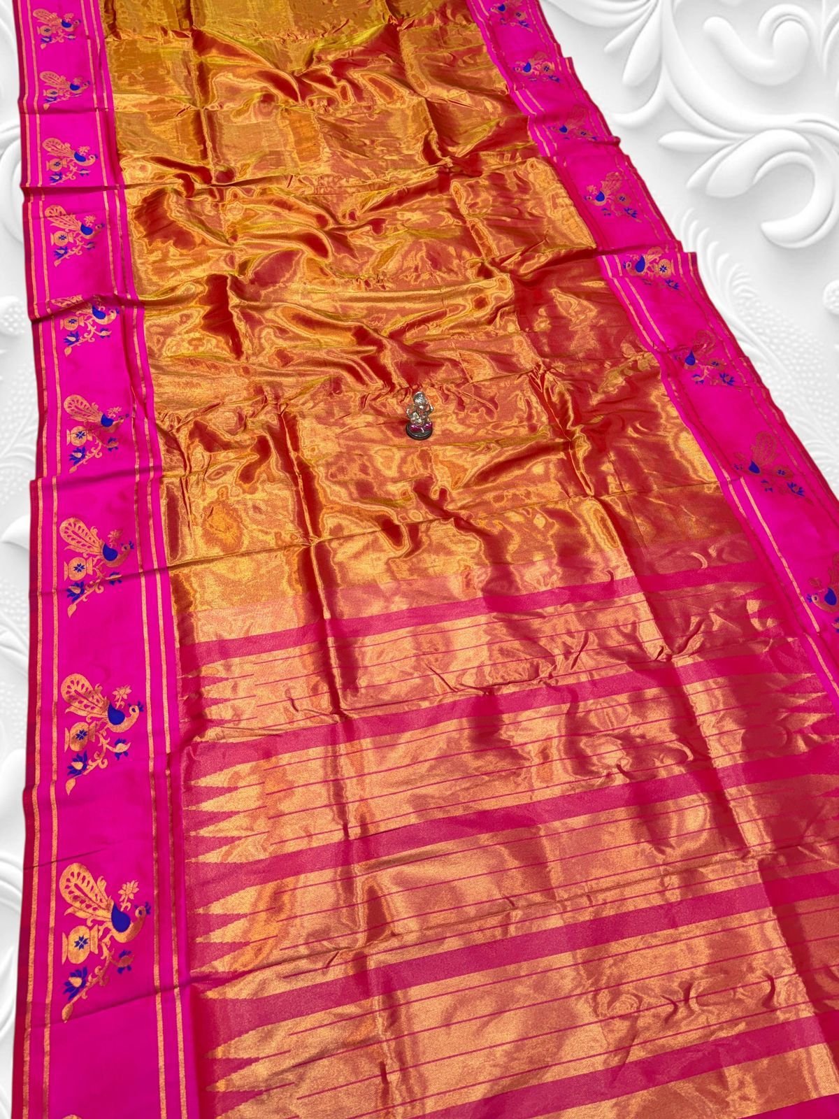 Tissue Peacock Paithani image 7