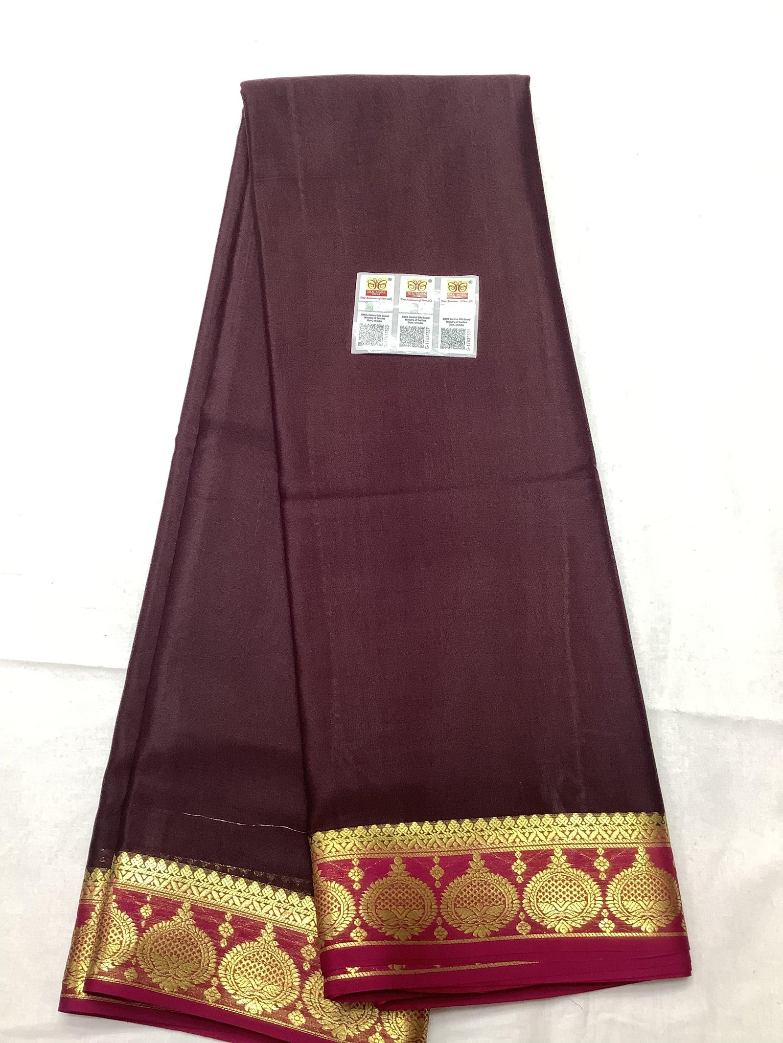 1 Pure Mysore Crepe Silk image 5