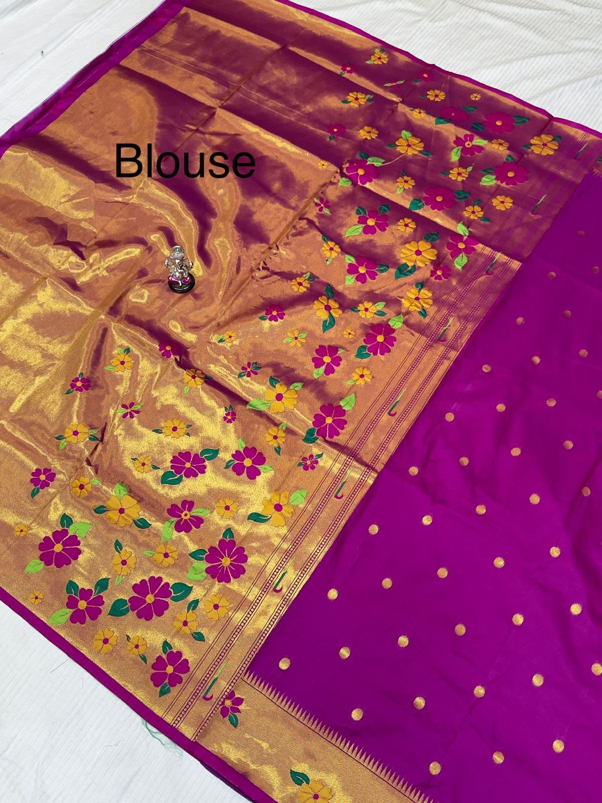 Radika Brocade Paithani image 26