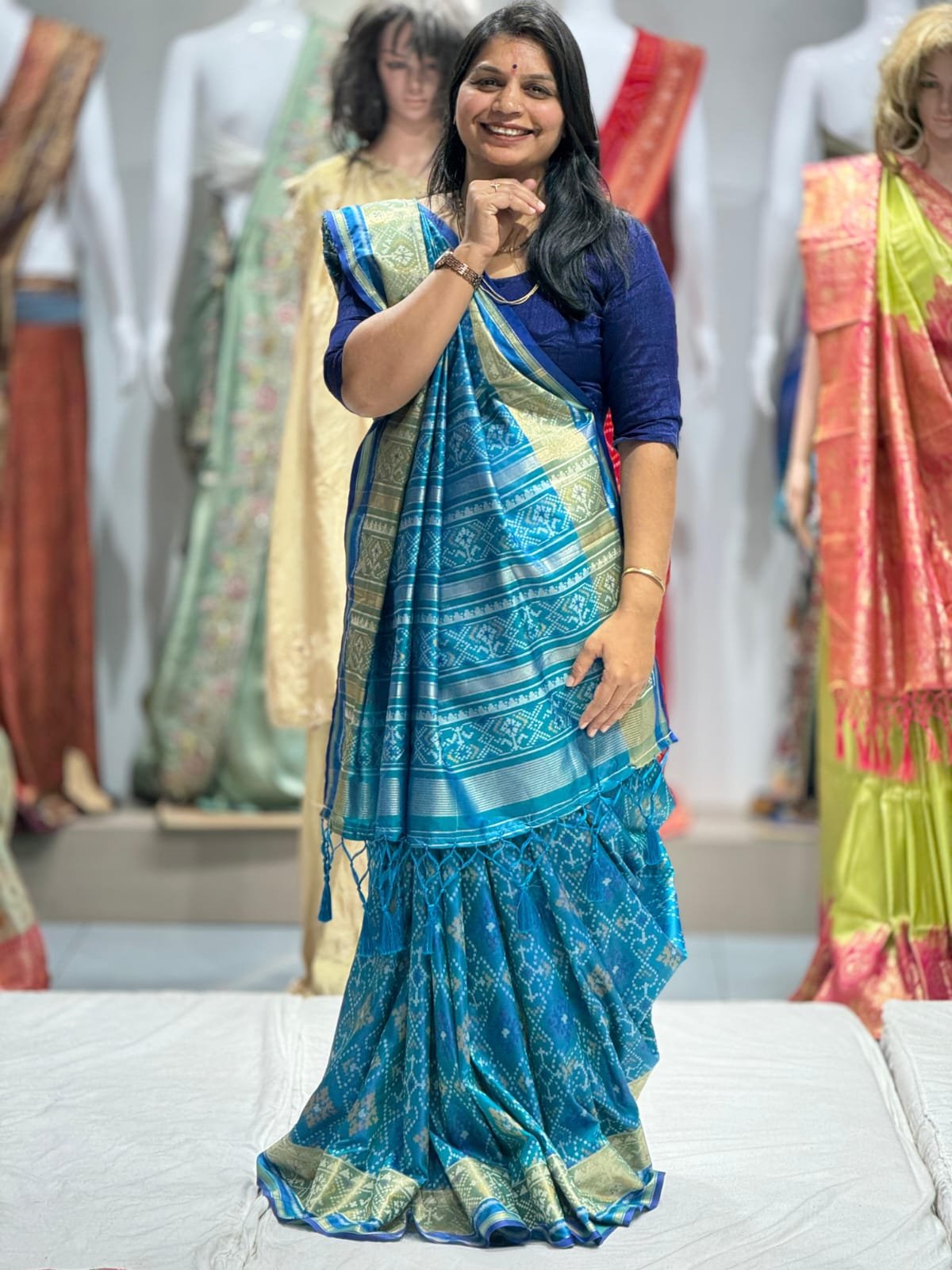 Banarasi Soft Weaving Base Patola image 2