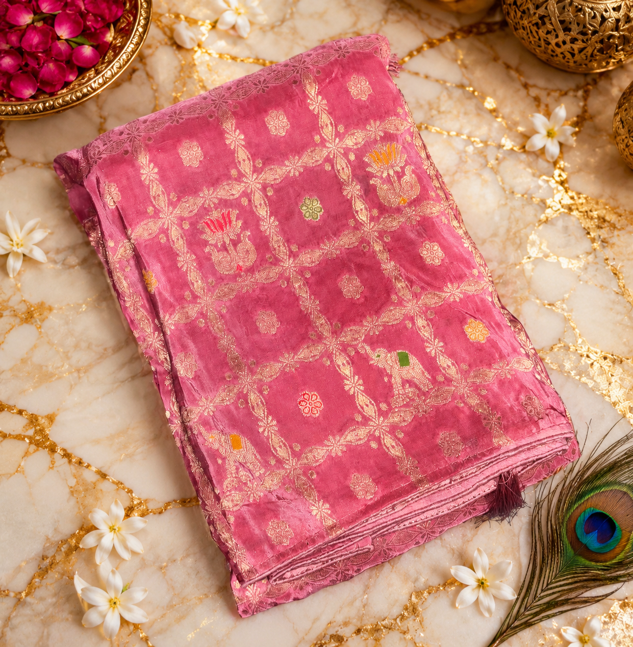 Pure Gaji Ghatchola Sarees image 20