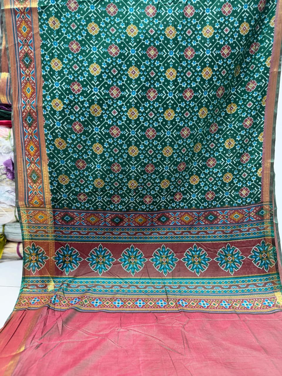 Surti Patola Printed Sarees image 8