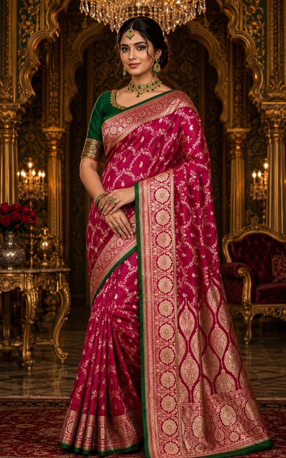 Bridal Banarasi Sarees image 6