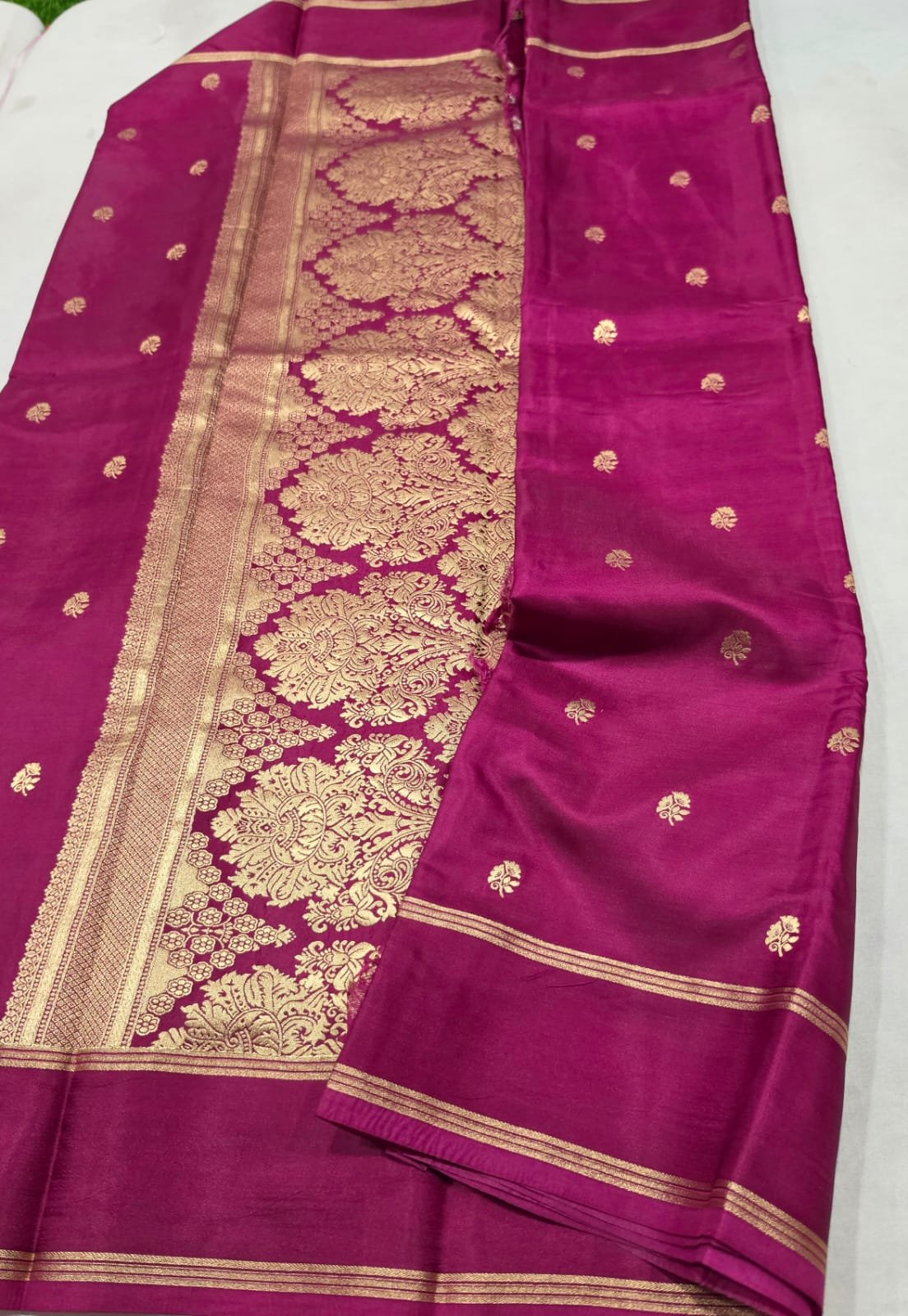 Premium Gajji silk sarees! Rich pallu