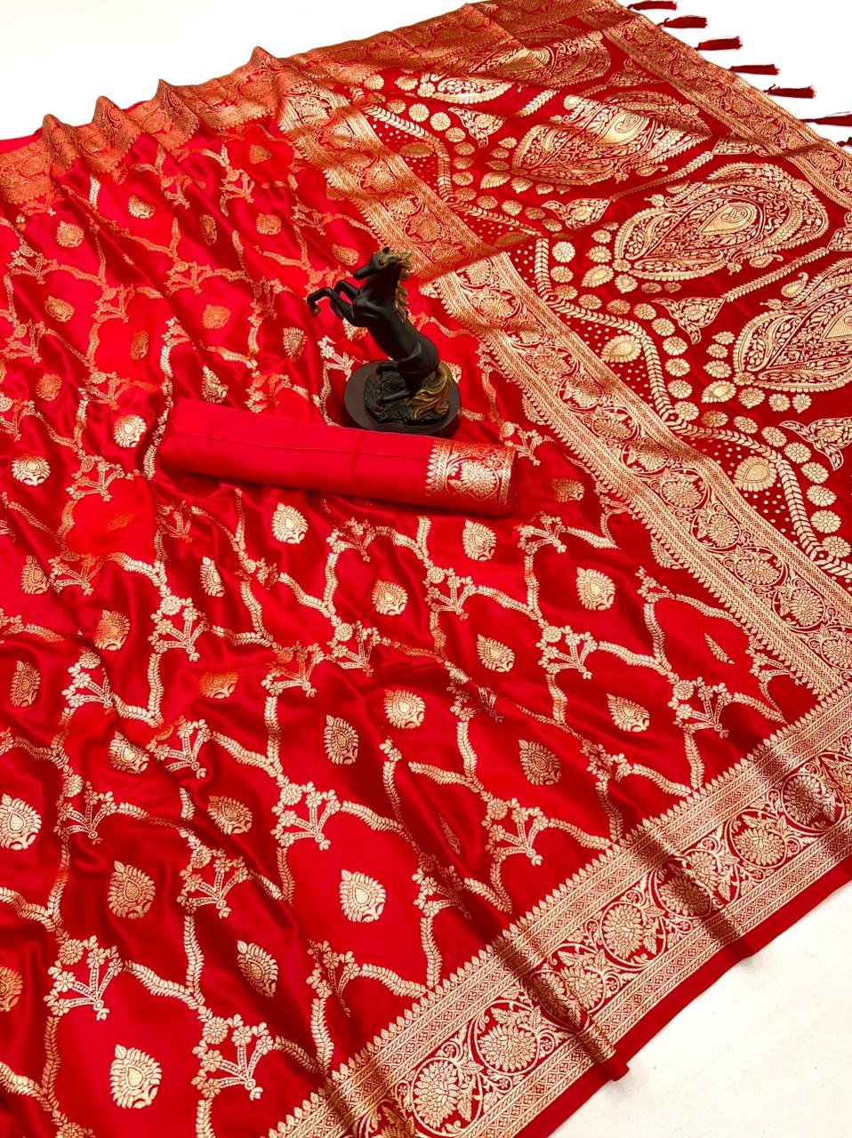 Banarasi Satin Mashroo Silk image 5