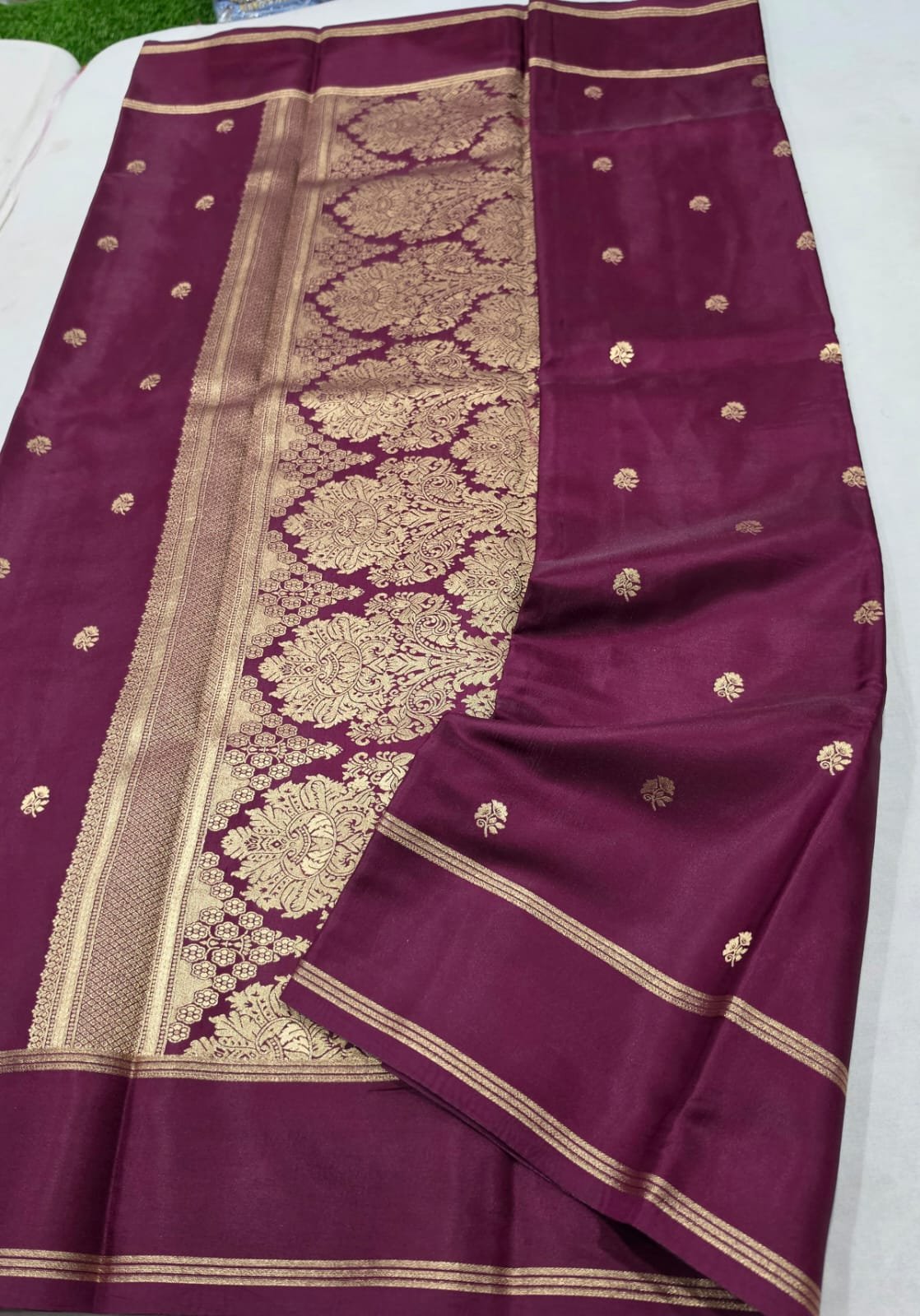 Premium Gajji silk sarees! Rich pallu image 12