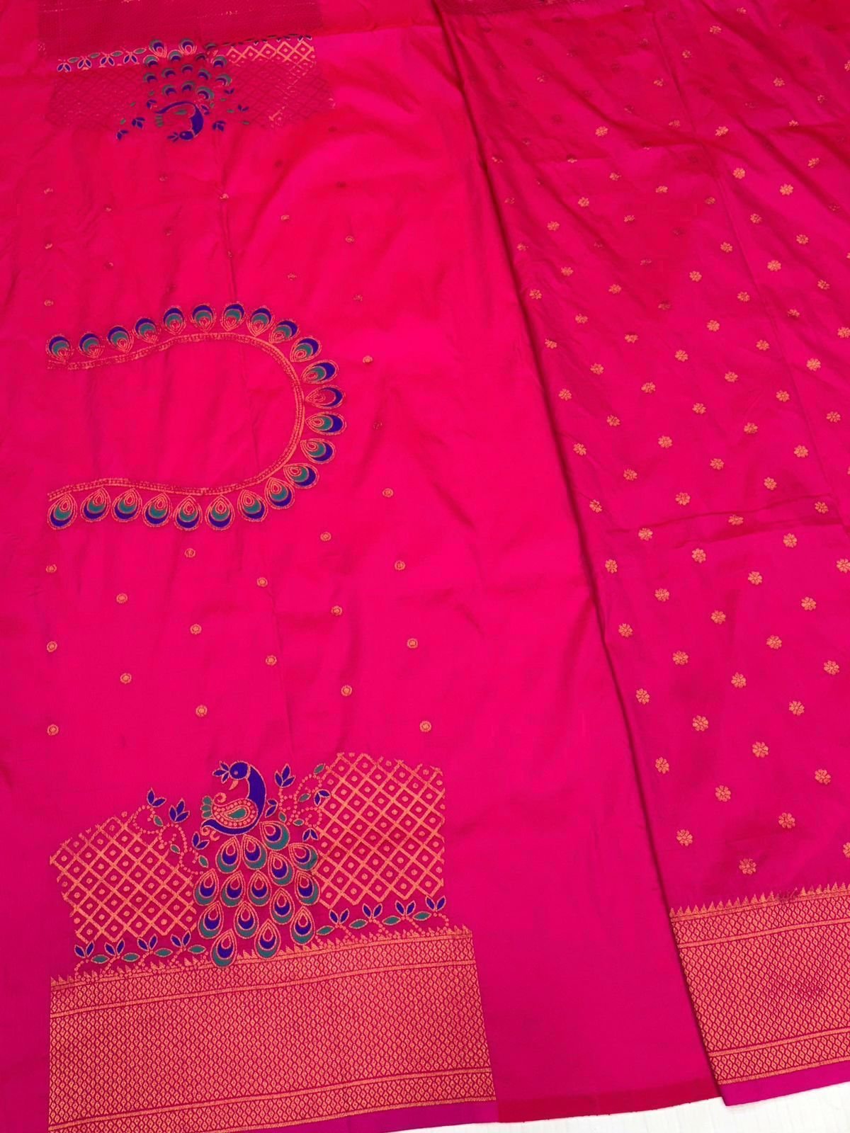 Yeola Kalanjali Double Pallu Paithani image 19
