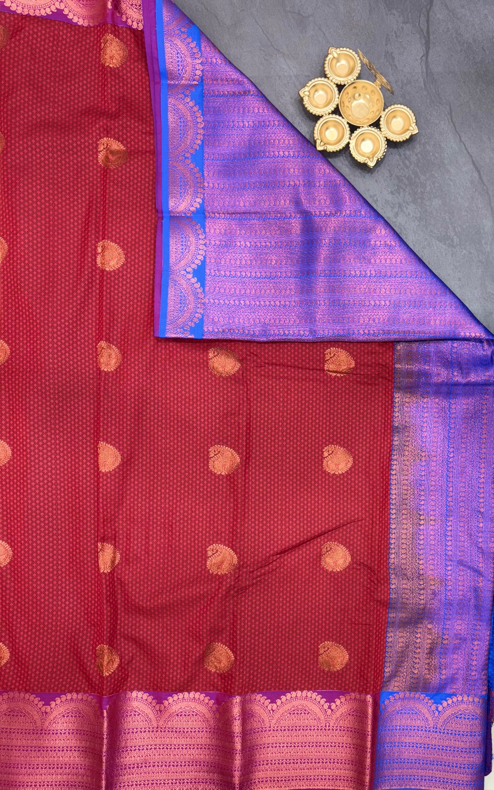2 Korvai Kanchi Semi Silk Sarees image 13