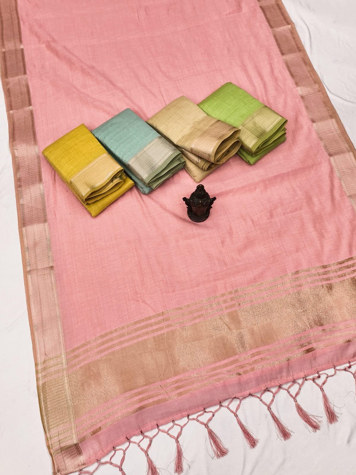 Soft Cotton Sarees Pastels