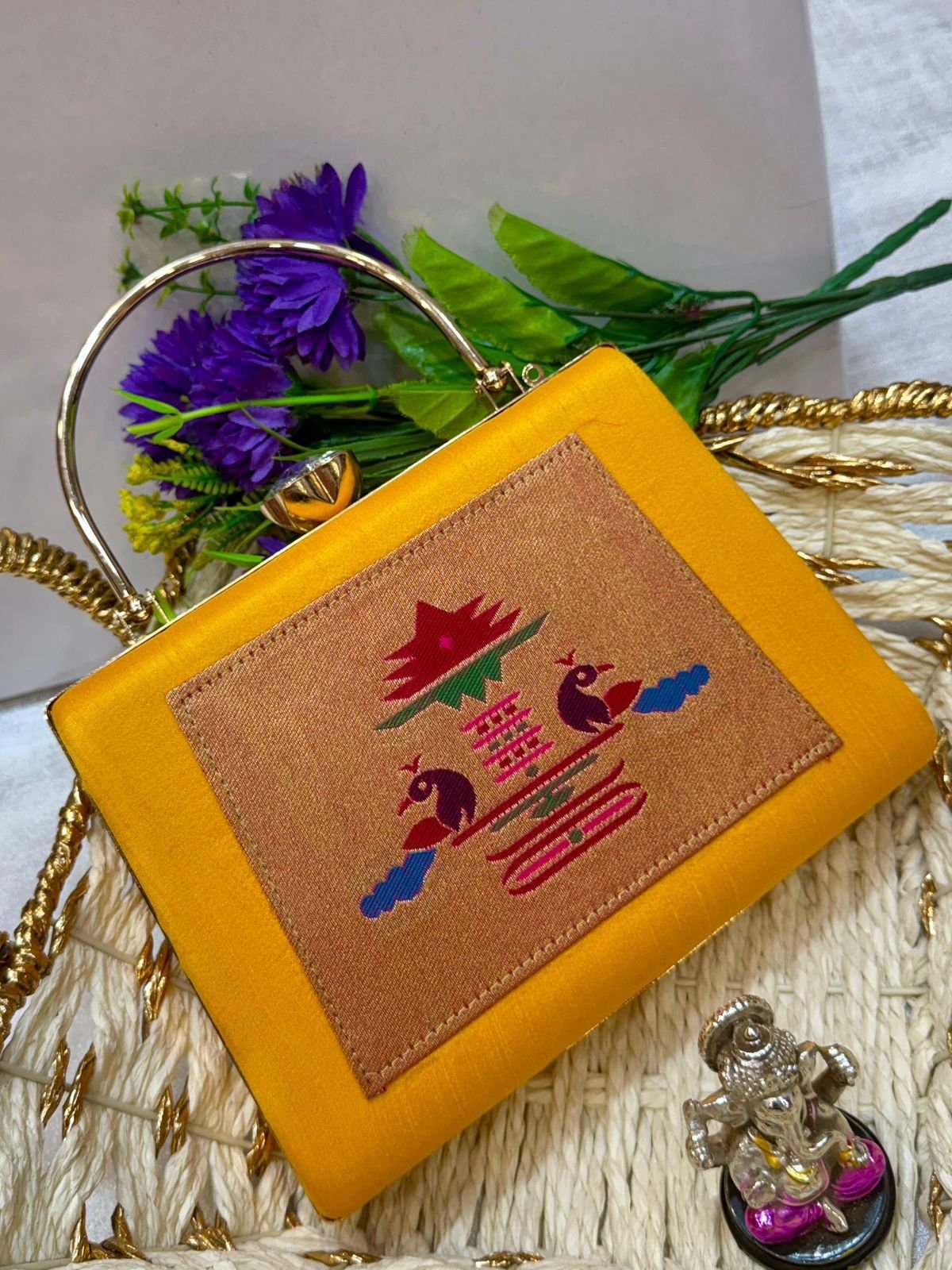 Paithani Clutch Design 2 image 13