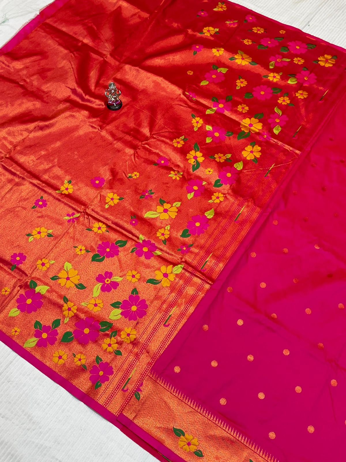Radika Brocade Paithani image 20