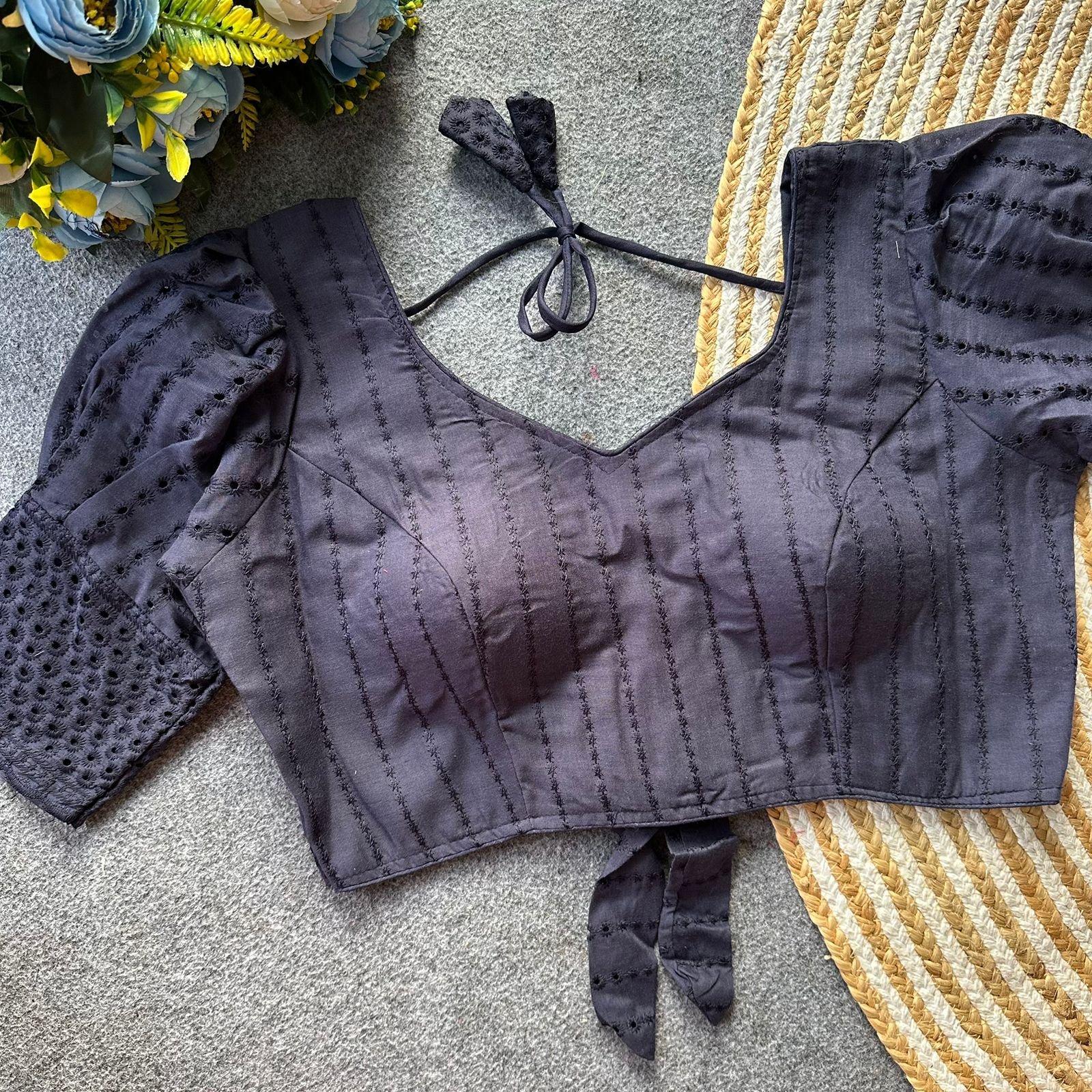 Pure Hakoba Cotton Blouse image 4